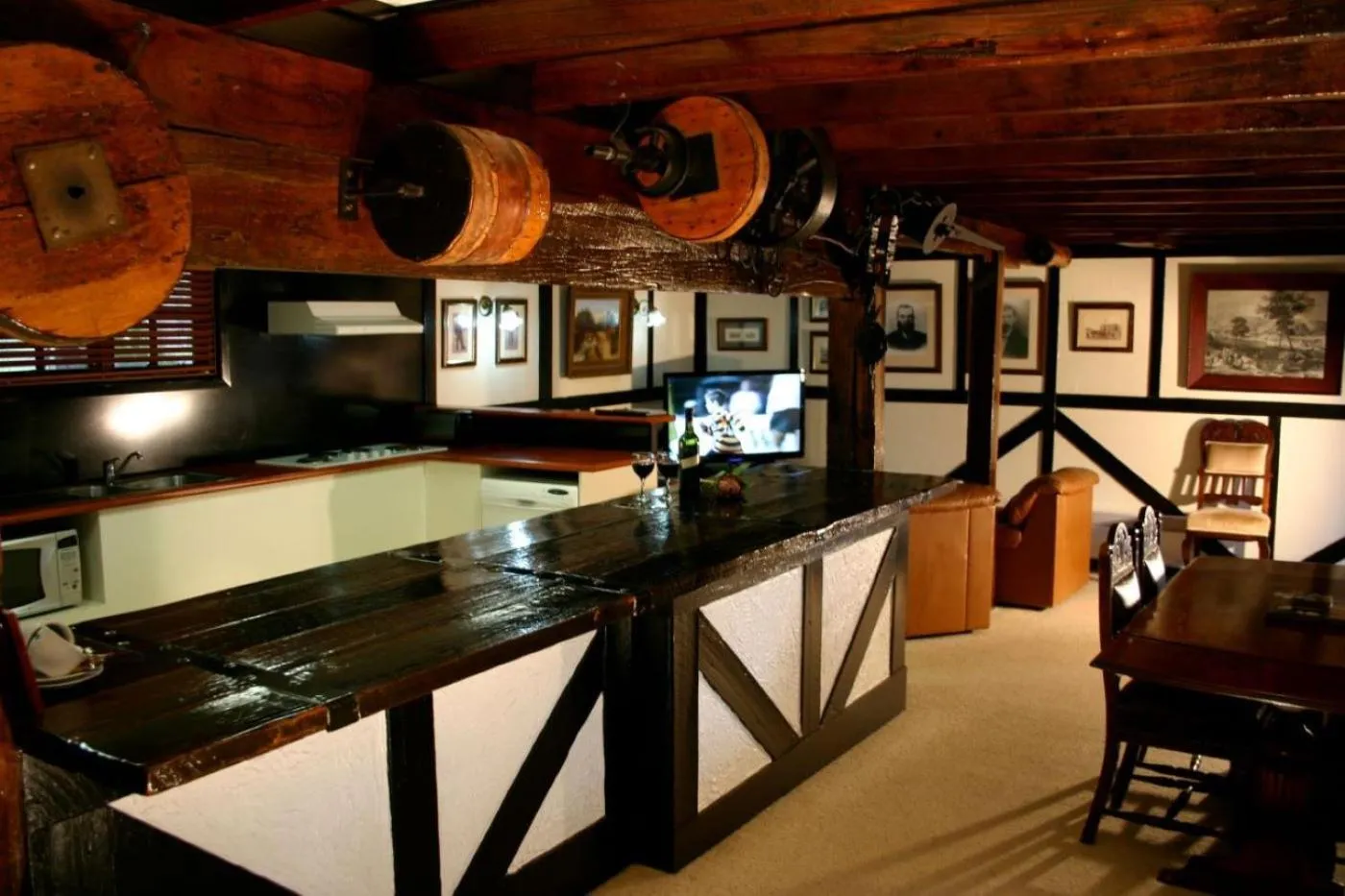 Living room in The Camperdown Mill