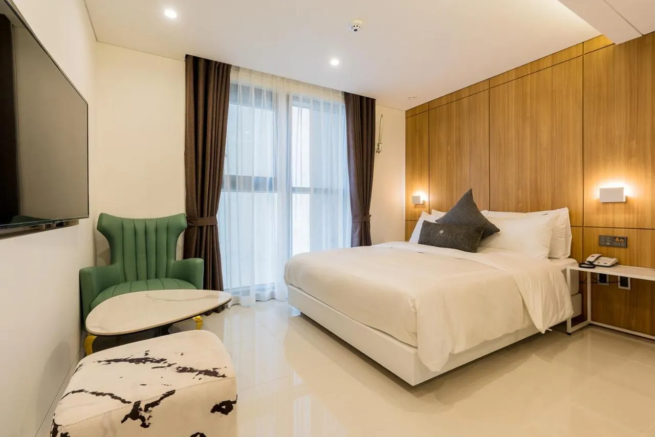 Bed in HOTEL THE MAY Jongno