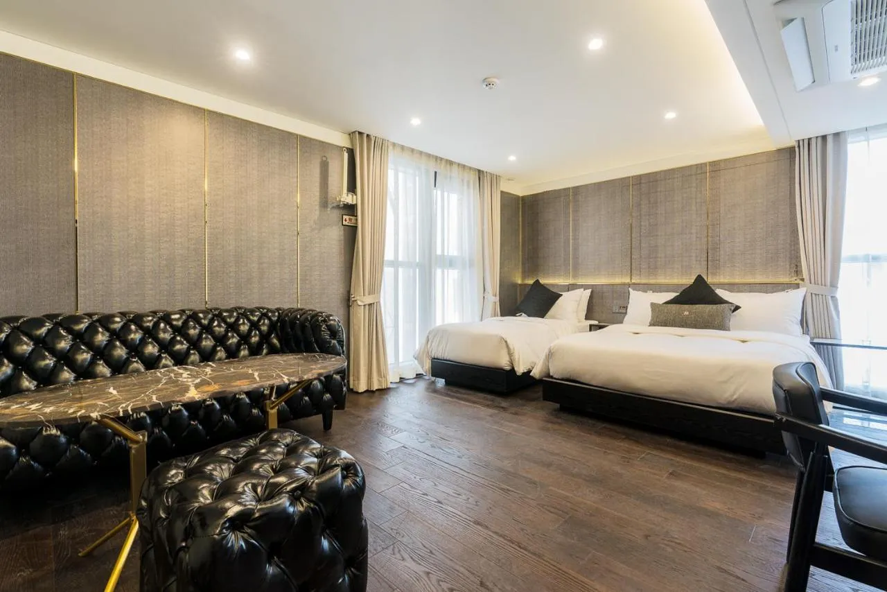 Bed in HOTEL THE MAY Jongno