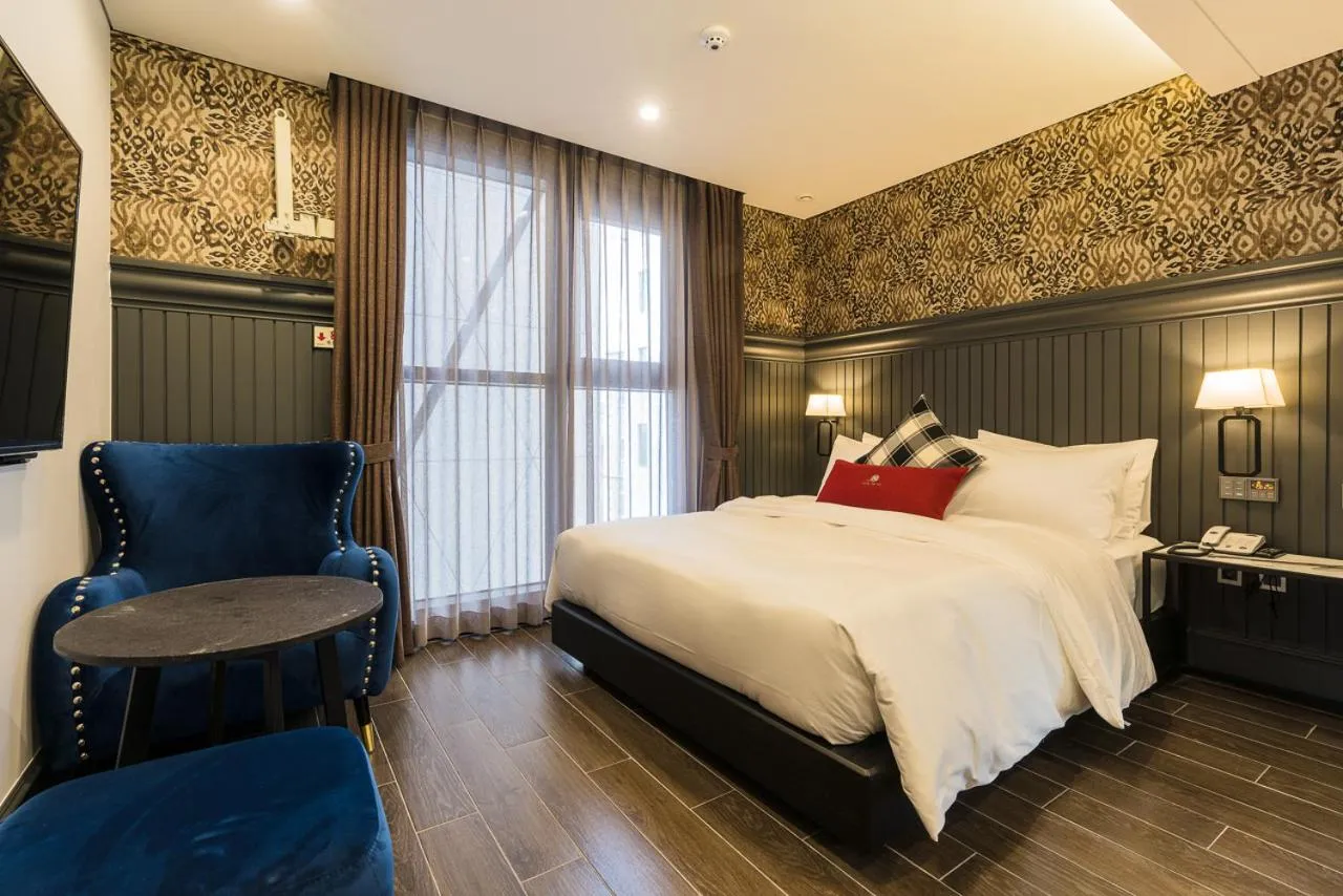 Bed in HOTEL THE MAY Jongno