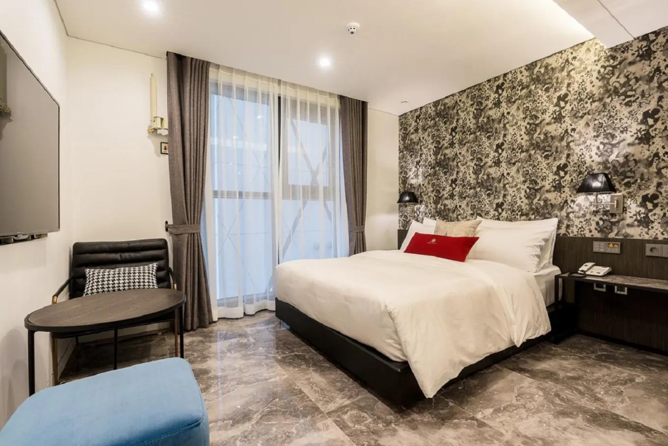 Property building, Bed in HOTEL THE MAY Jongno