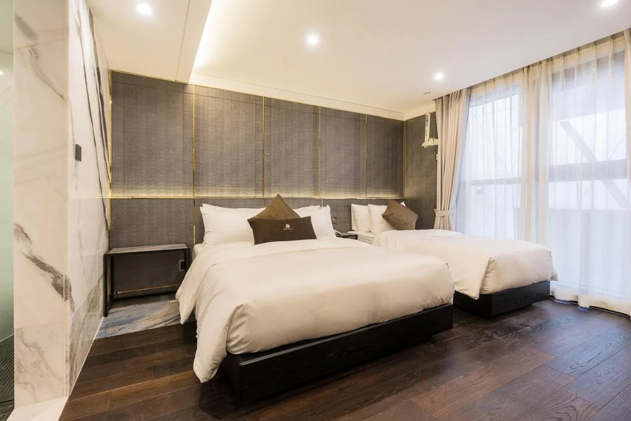 Bed in HOTEL THE MAY Jongno