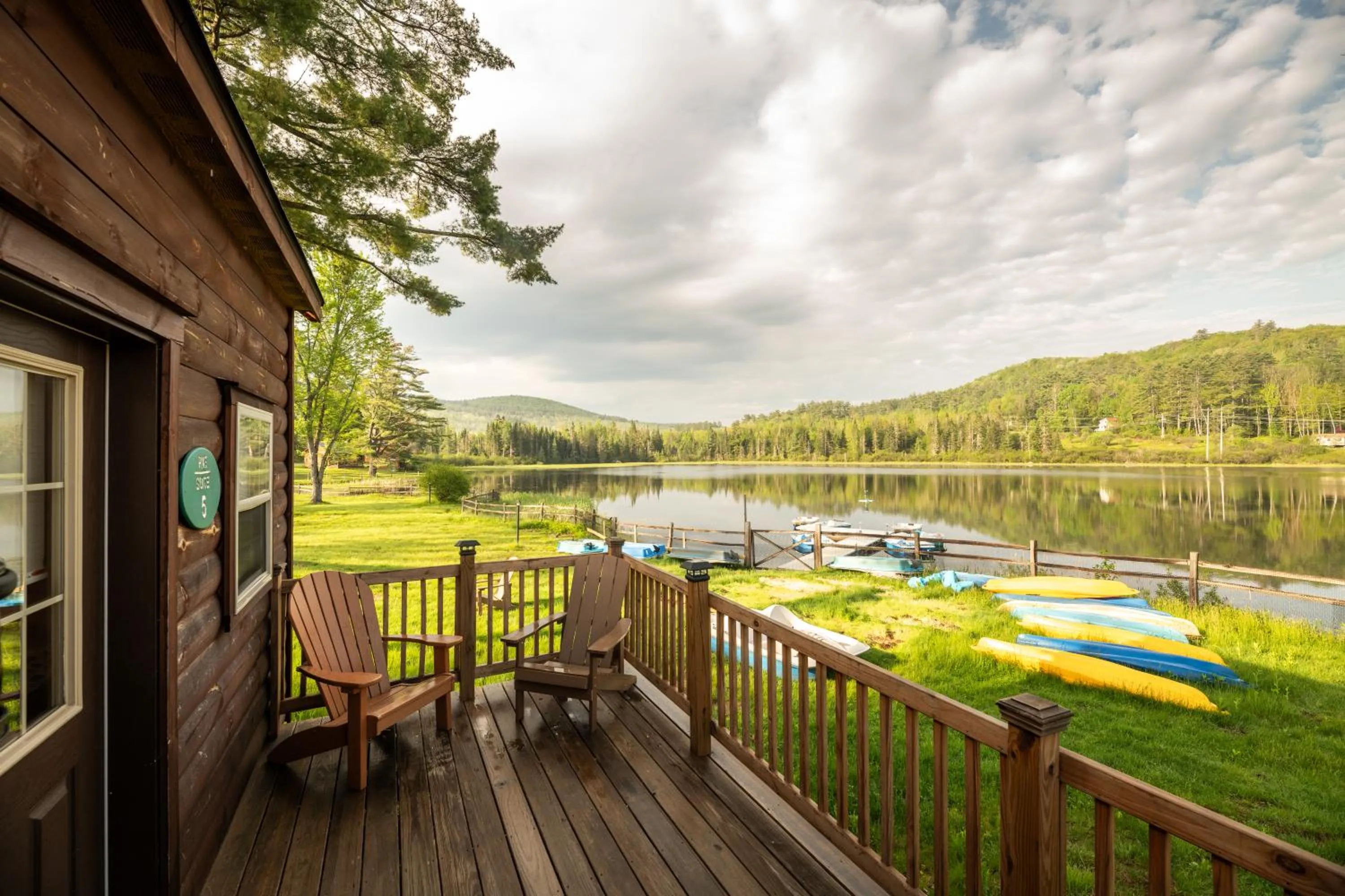 Lake view in Presidential Mountain Resort