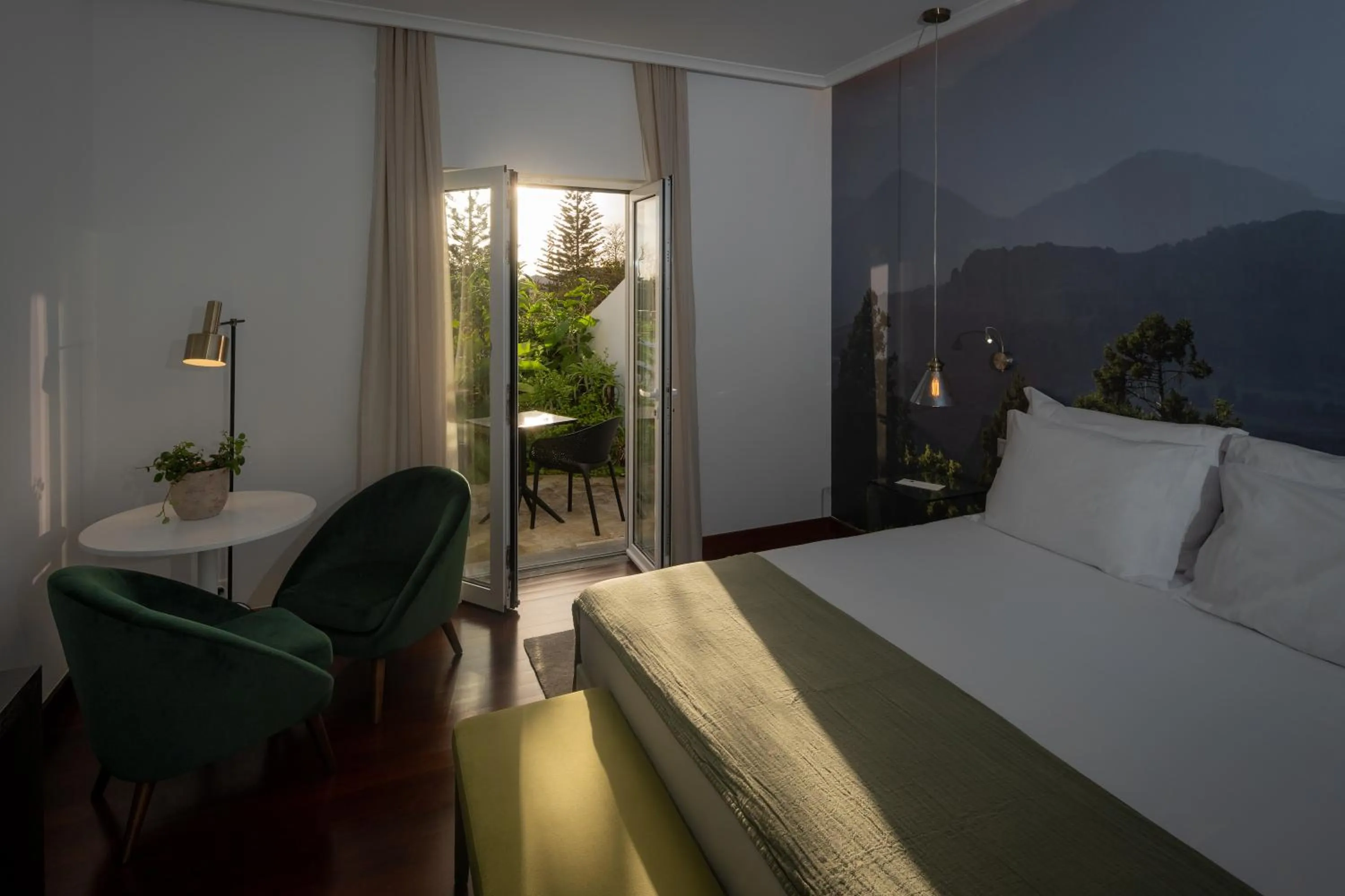 View (from property/room), Bed in Senhora da Rosa, Tradition & Nature Hotel