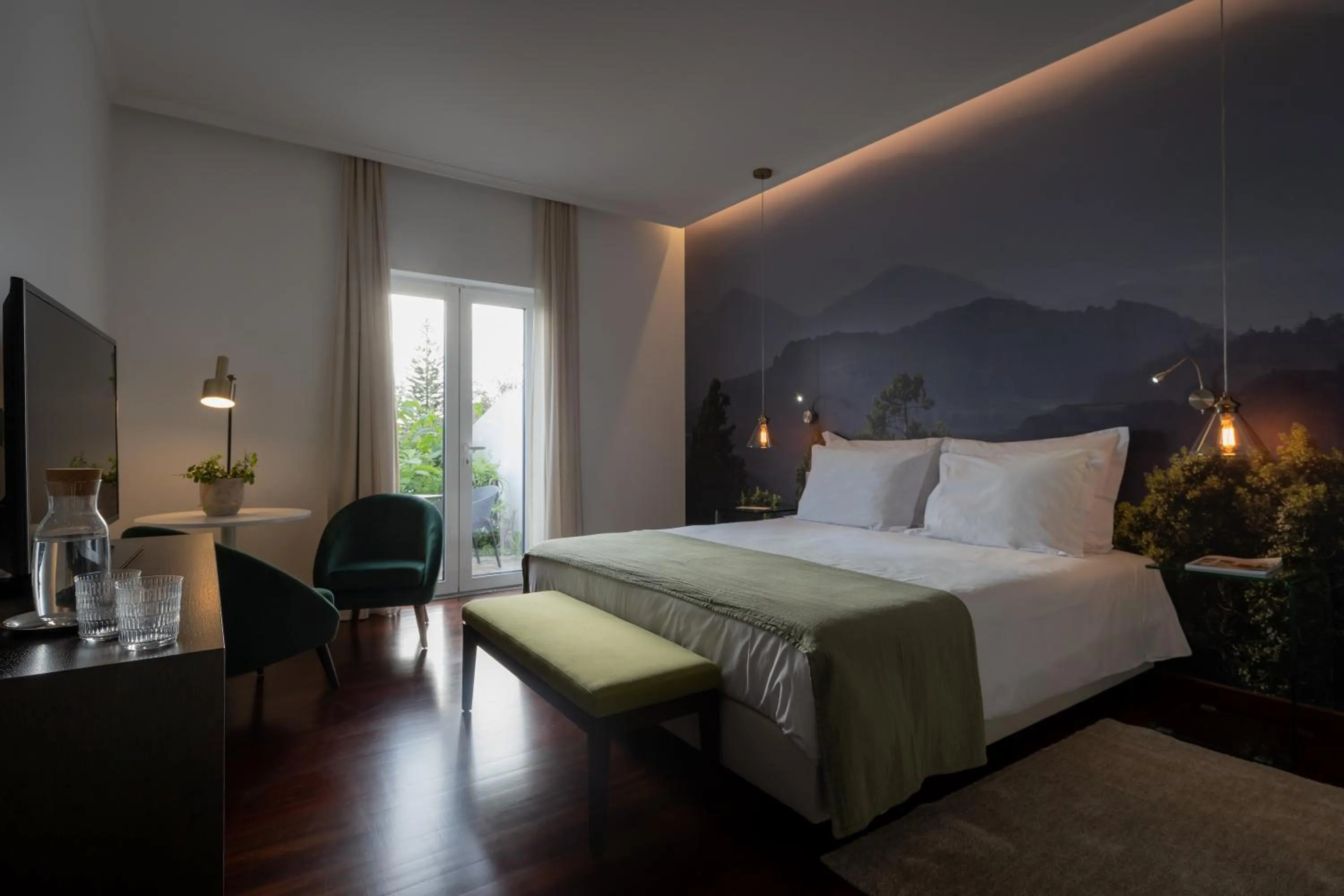Bedroom, Bed in Senhora da Rosa, Tradition & Nature Hotel