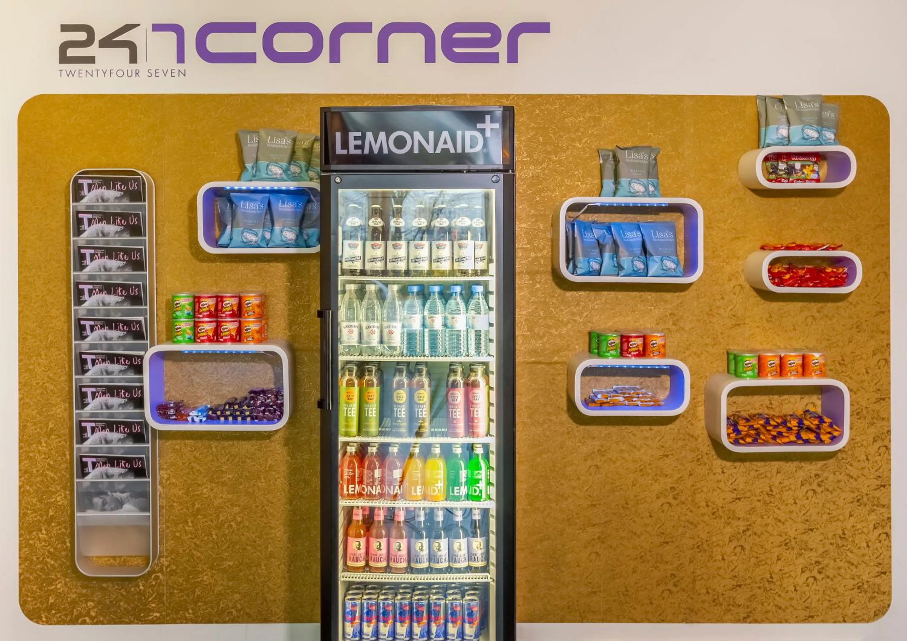 Shopping Area in Rilano 24/7 Hotel München