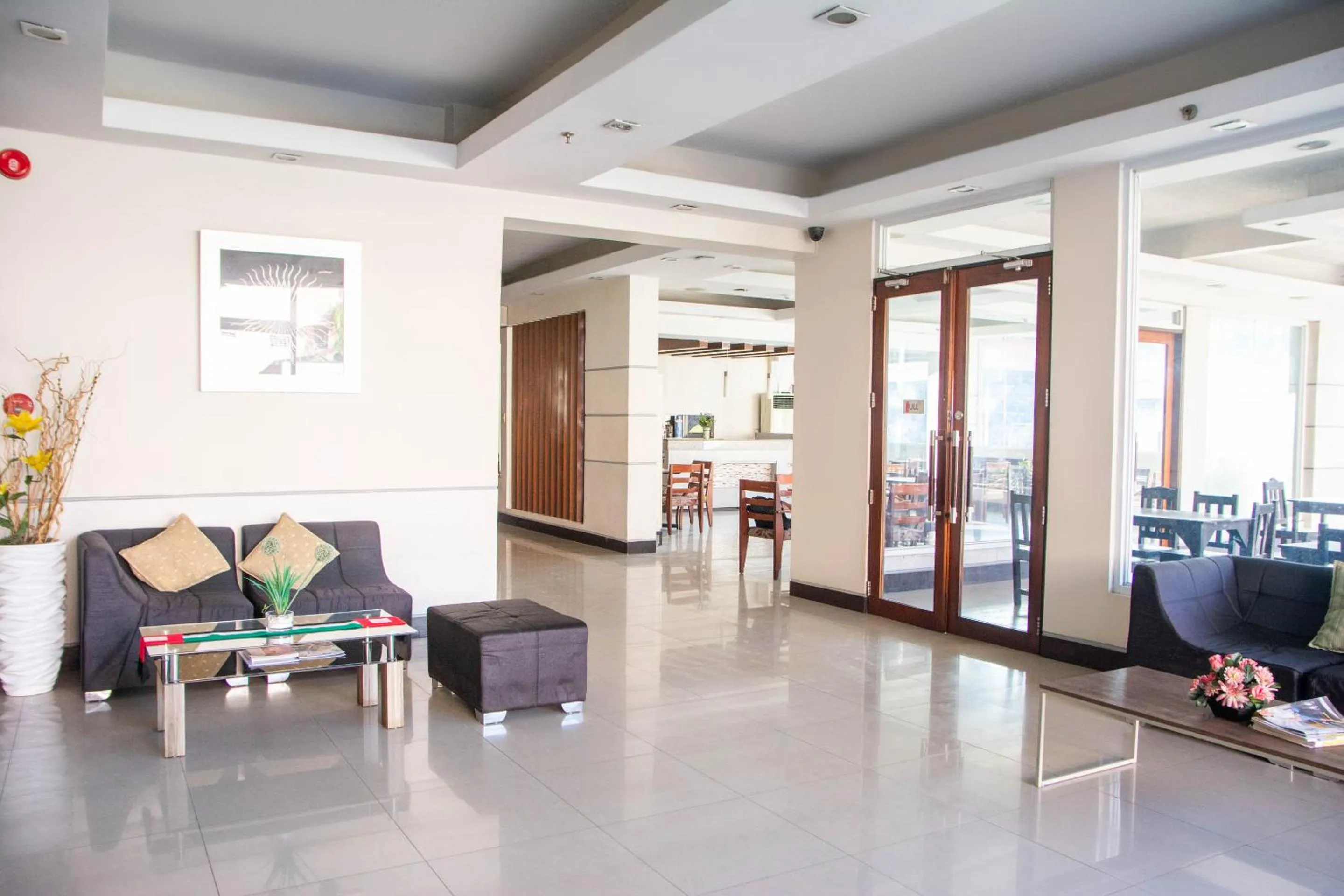 Lobby or reception in Negrense Suites