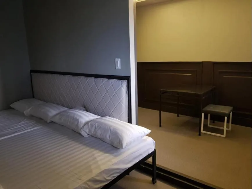 Bed in Hotel Snow Angeles