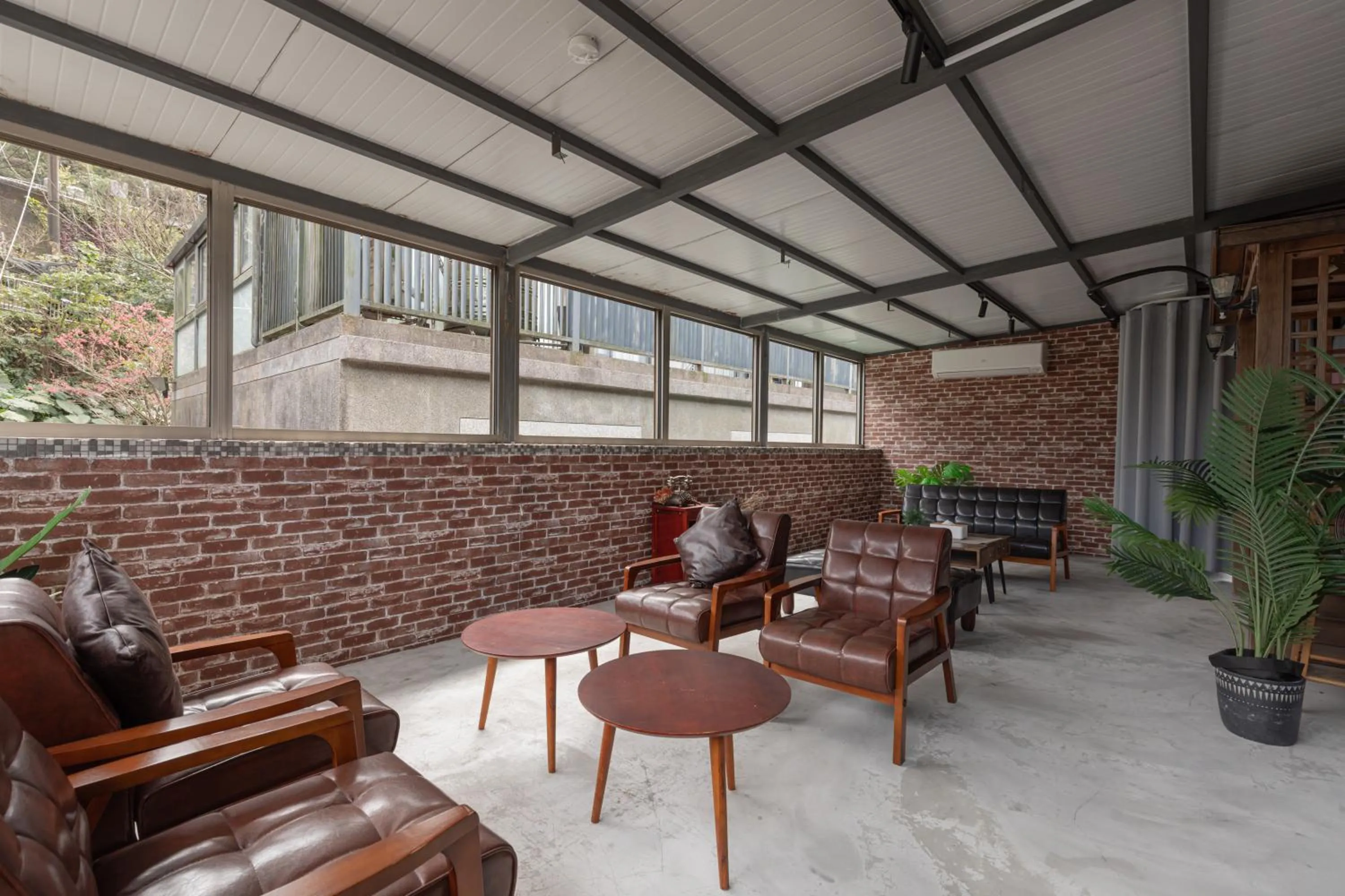 Seating area in Jiufen The Ocean Theory
