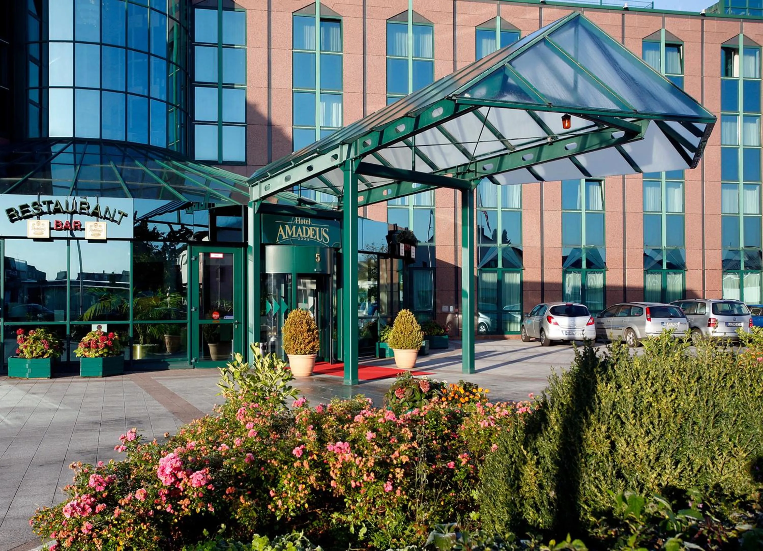 Property building in Hotel Amadeus Frankfurt