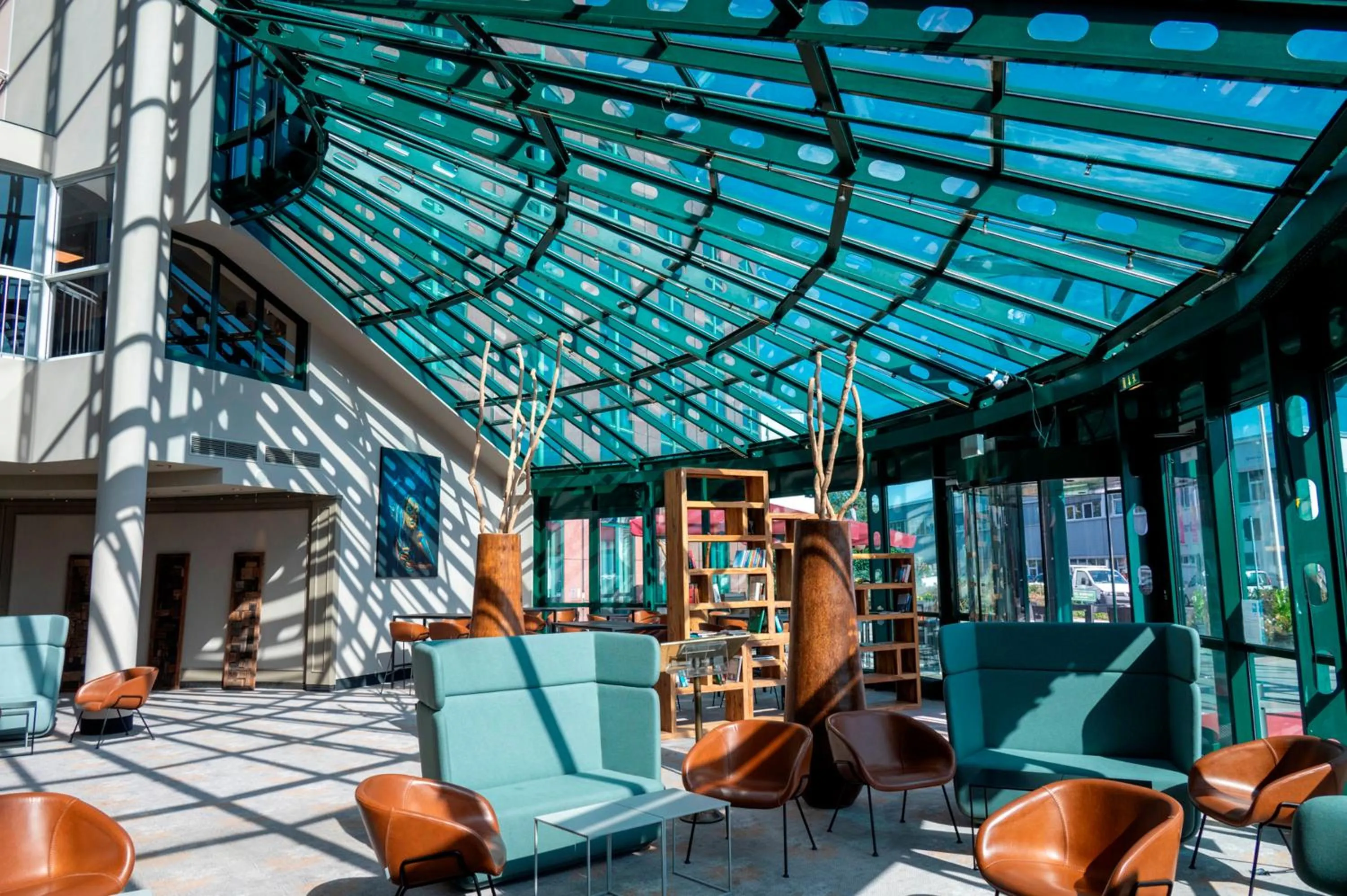 Lobby or reception in Hotel Amadeus Frankfurt