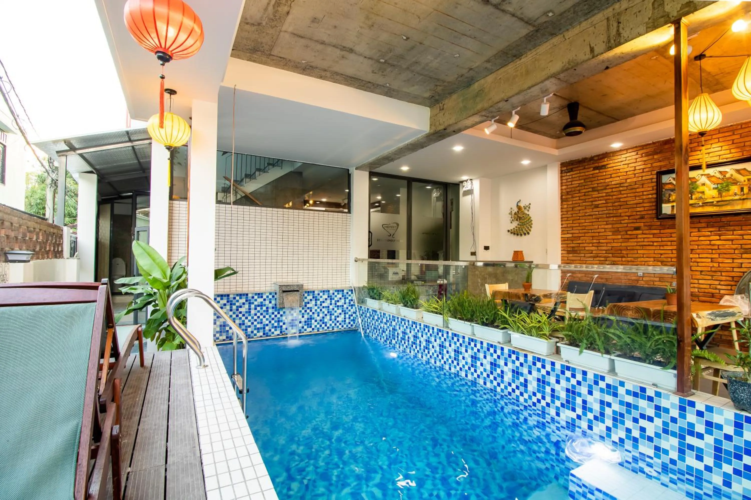 Swimming pool in HOI AN HEART LODGE