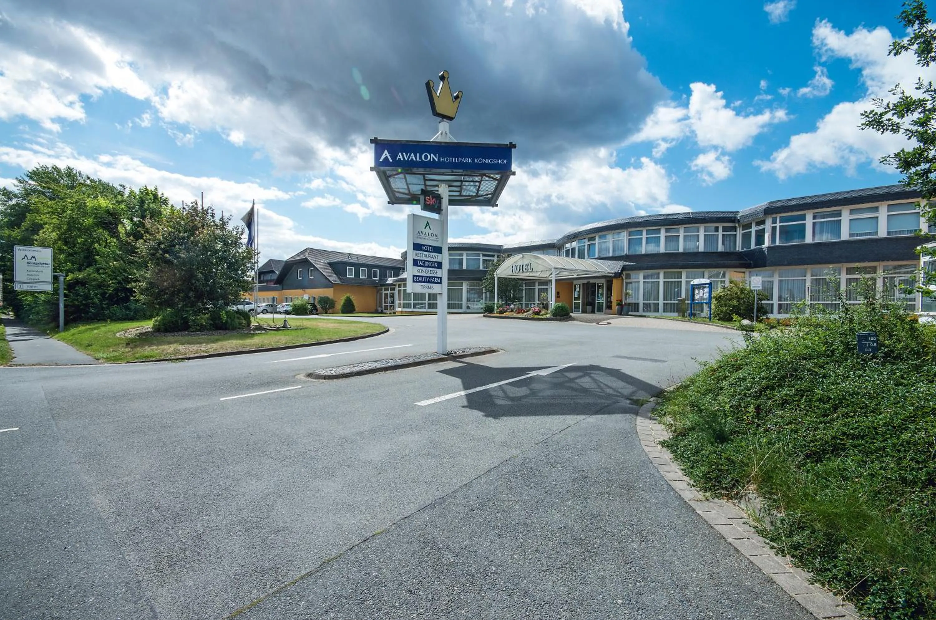 Property building in AVALON Hotelpark Königshof