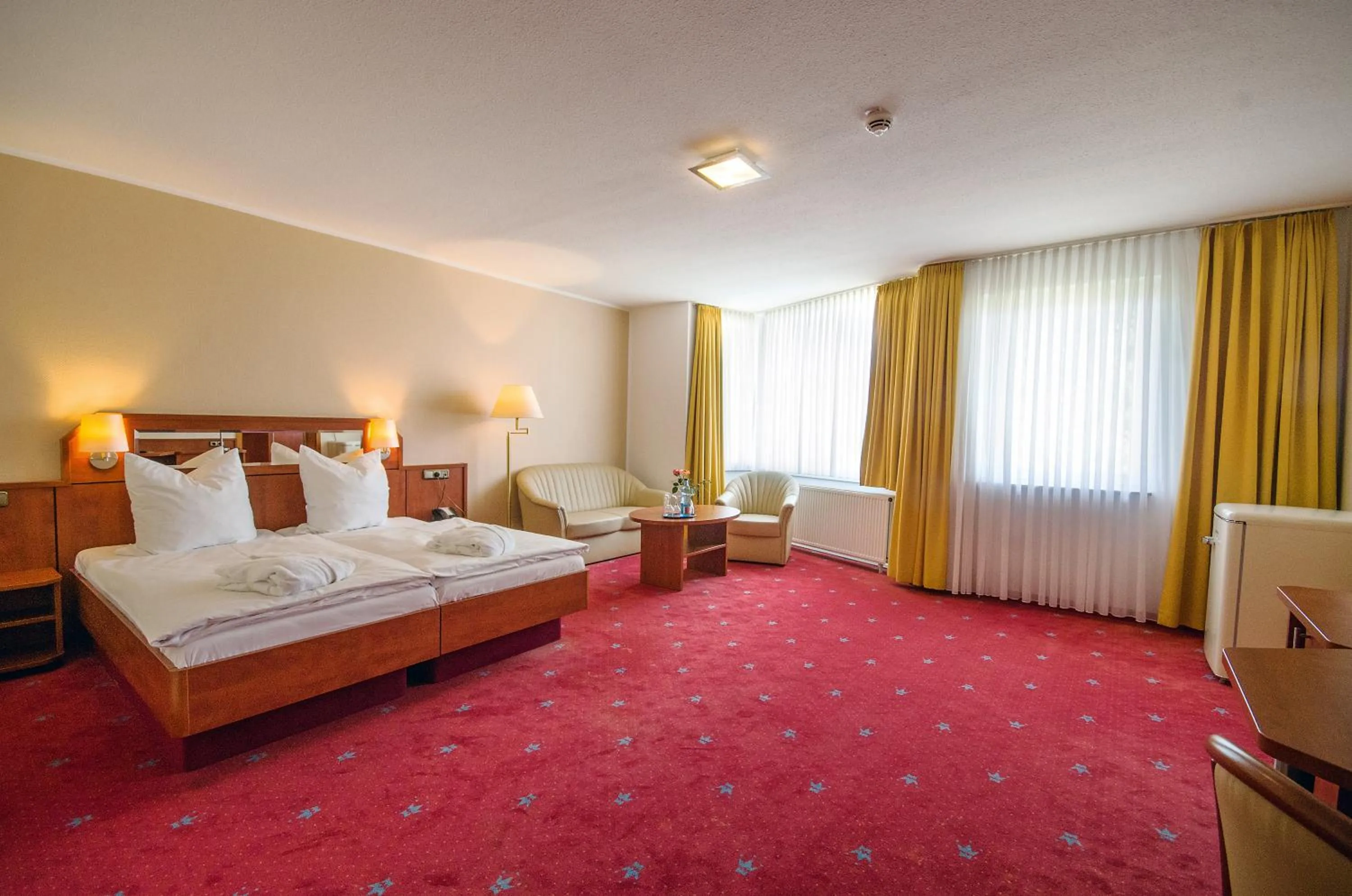 Photo of the whole room, Bed in AVALON Hotelpark Königshof