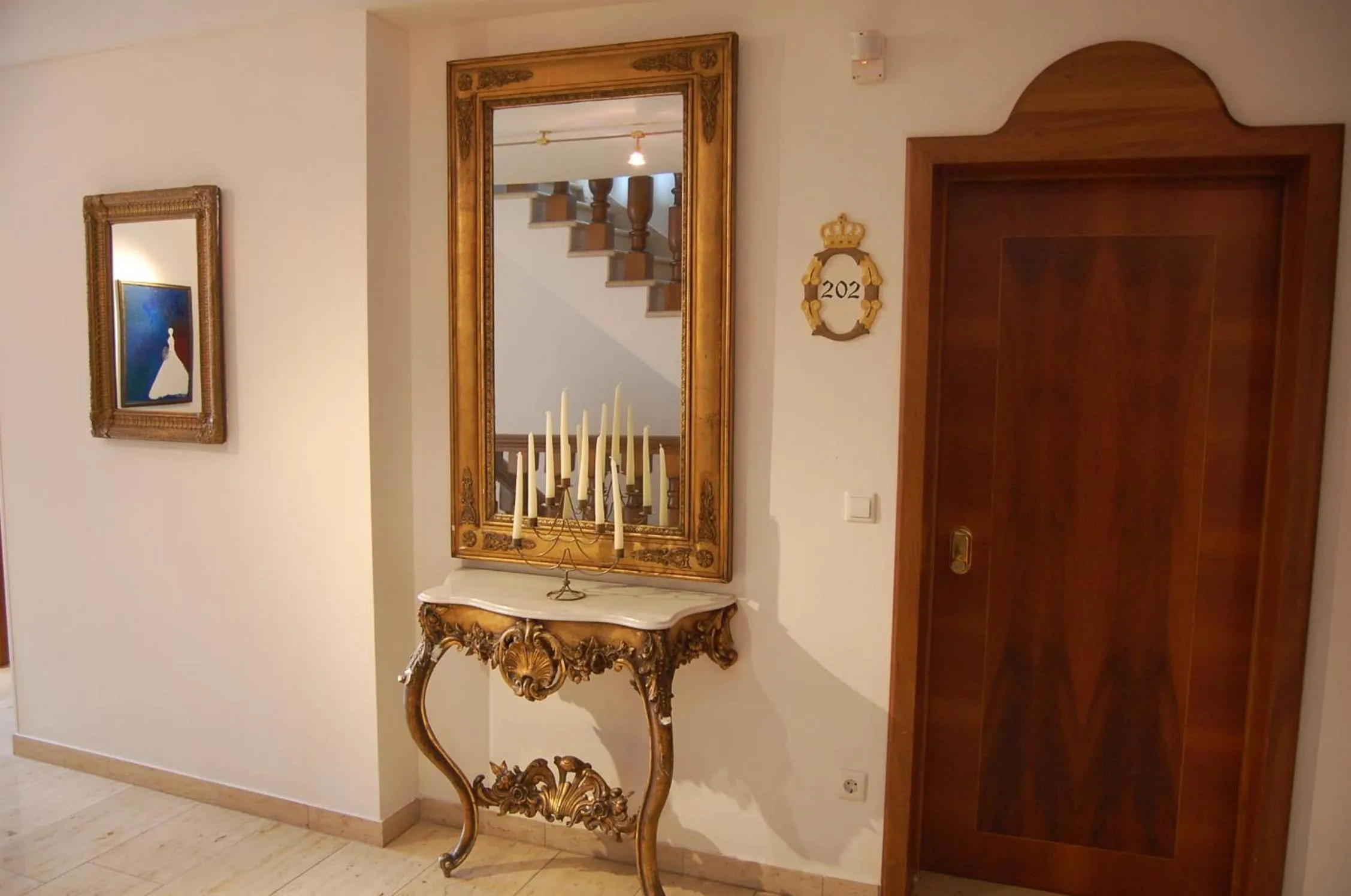 Decorative detail in Hotel Königin Olga