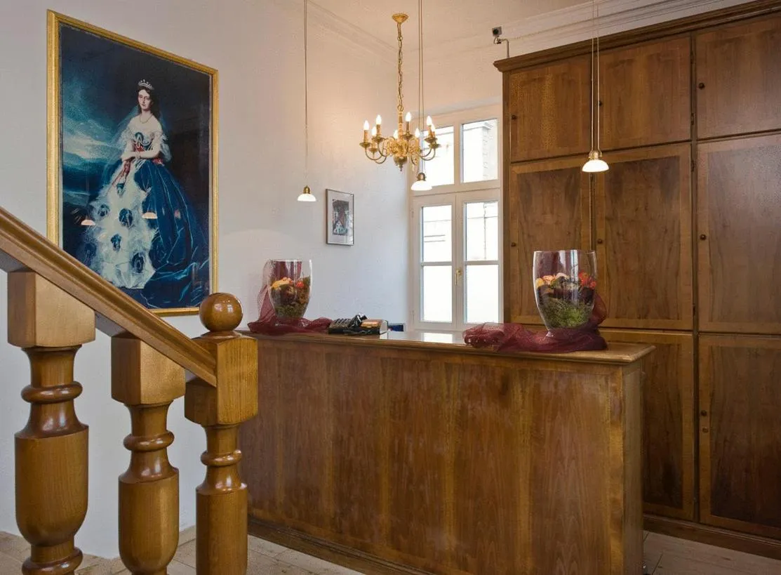 Lobby or reception in Hotel Königin Olga
