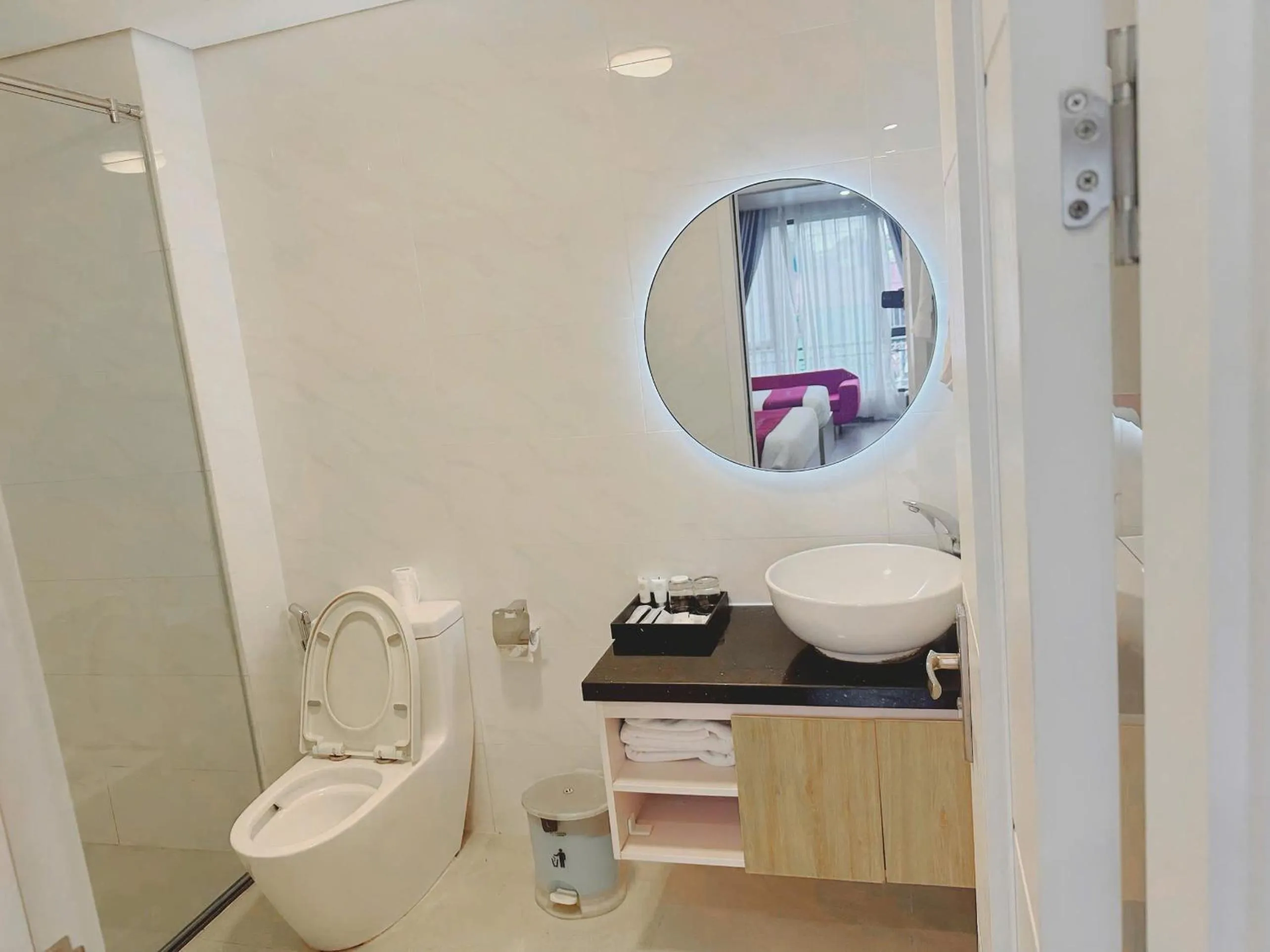 Toilet in Hotel Villa Ju