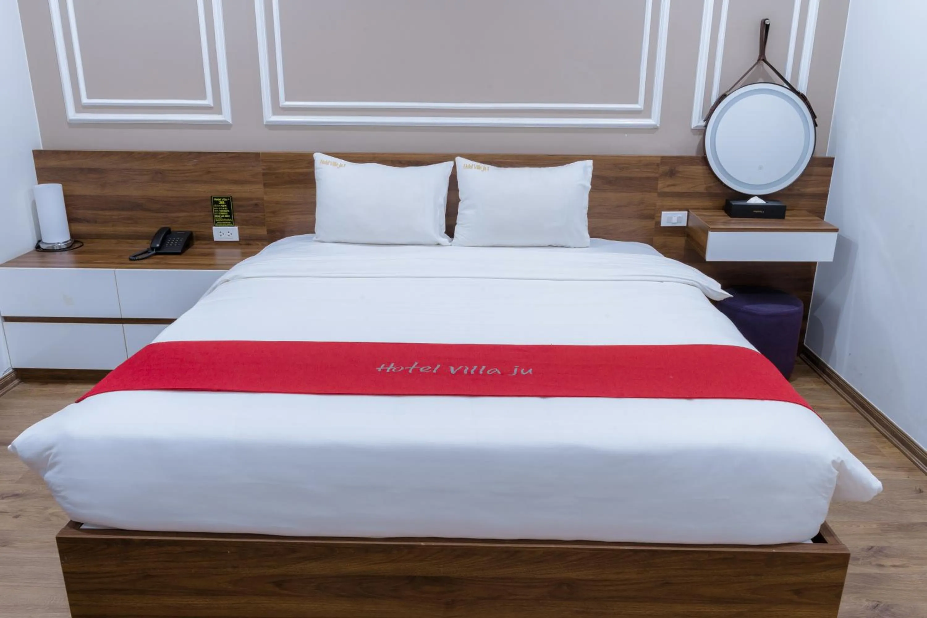 Bed in Hotel Villa Ju