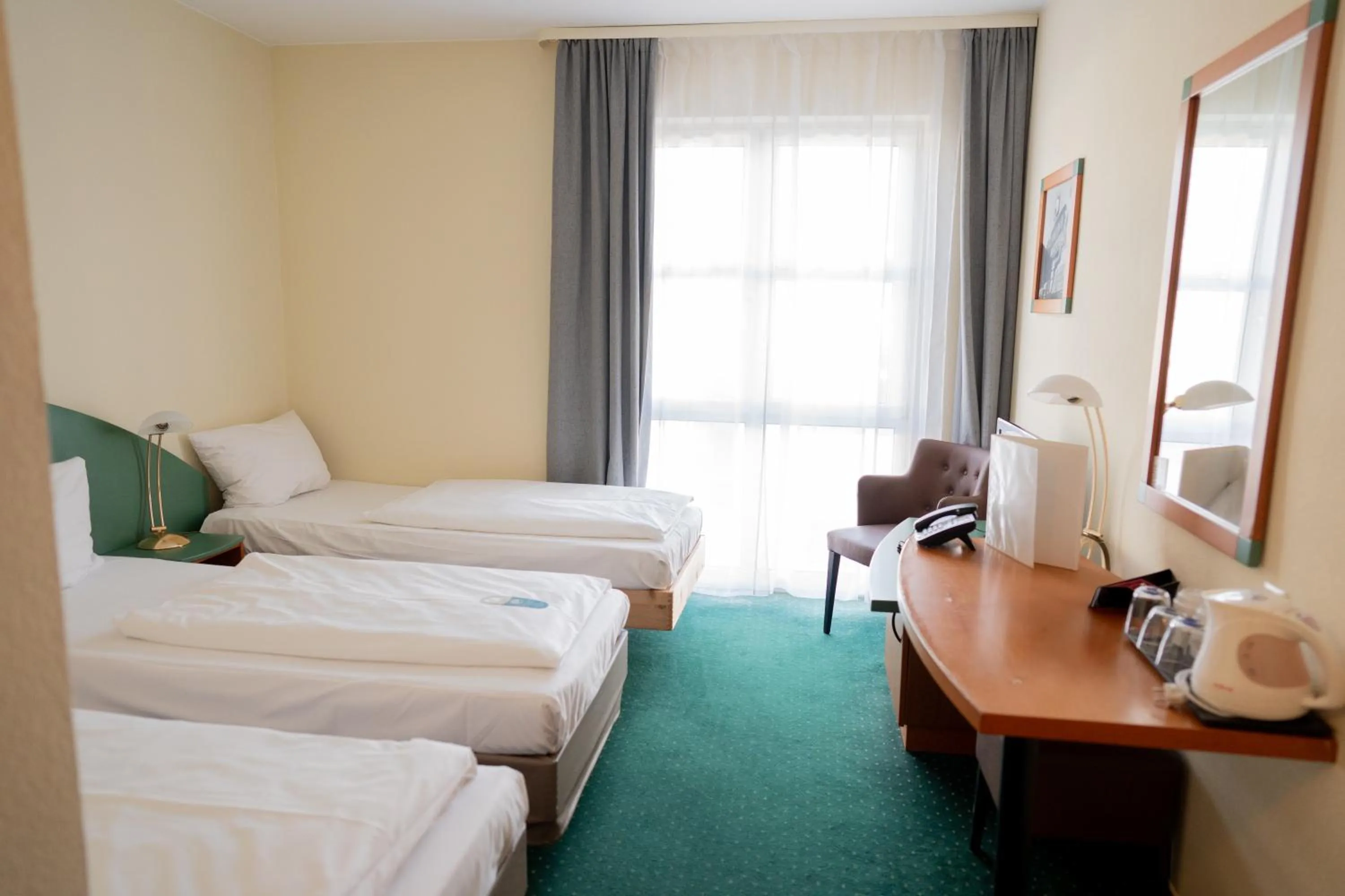 Photo of the whole room, Bed in Trip Inn Hotel Dasing-Augsburg