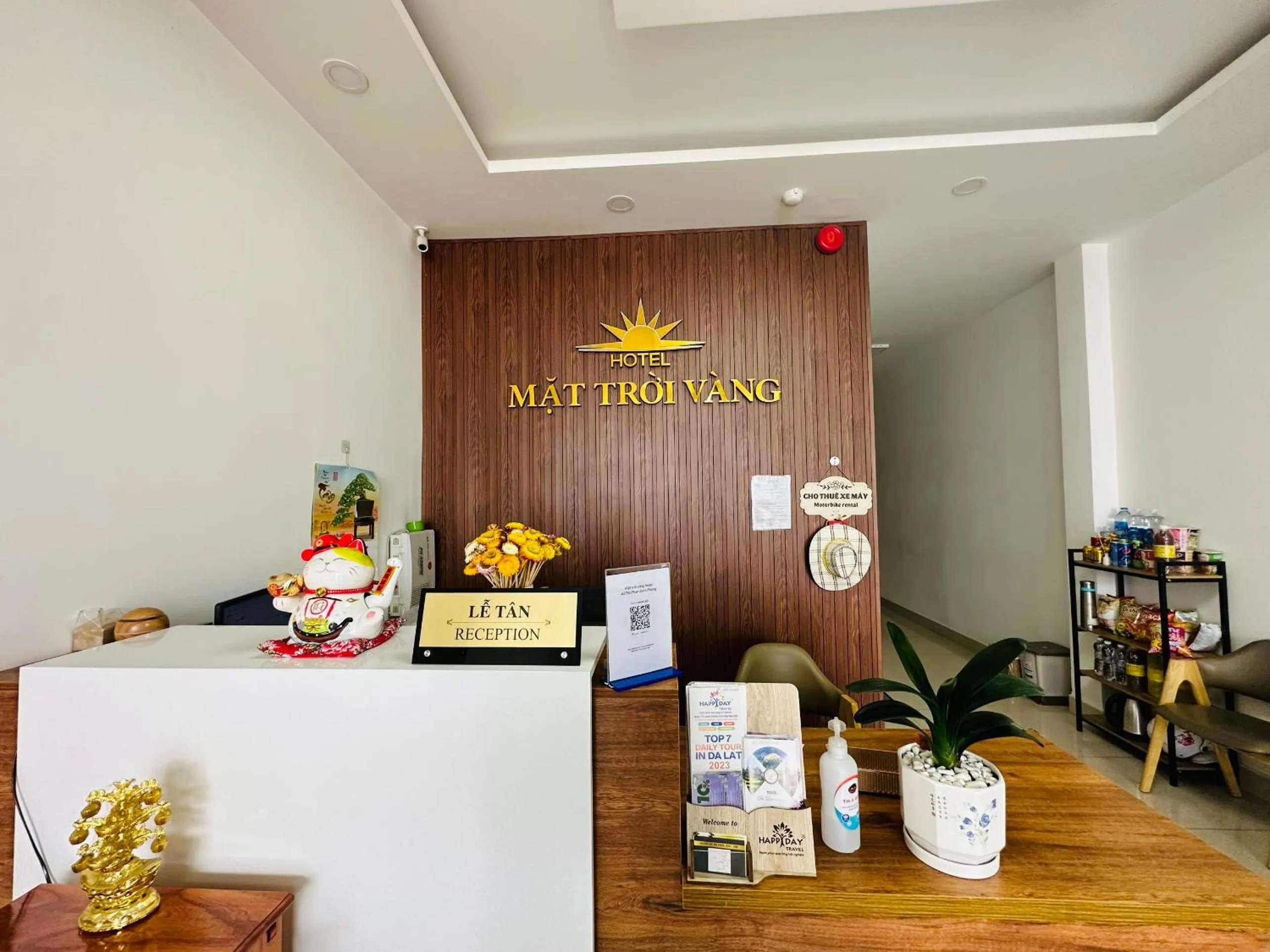 Lobby or reception in Mat Troi Vang Dalat Hotel