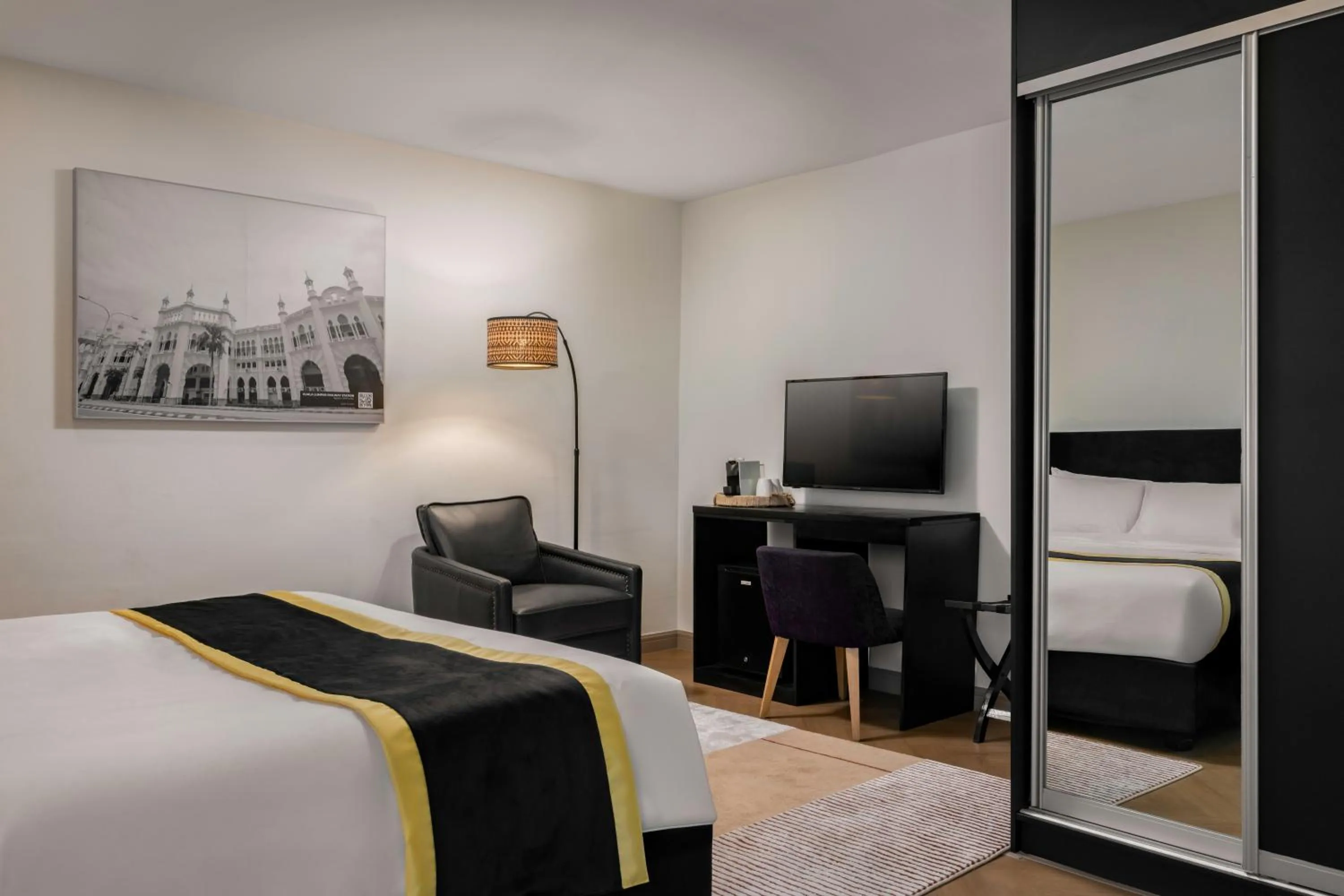 Photo of the whole room, Bed in BRYQS Hotel