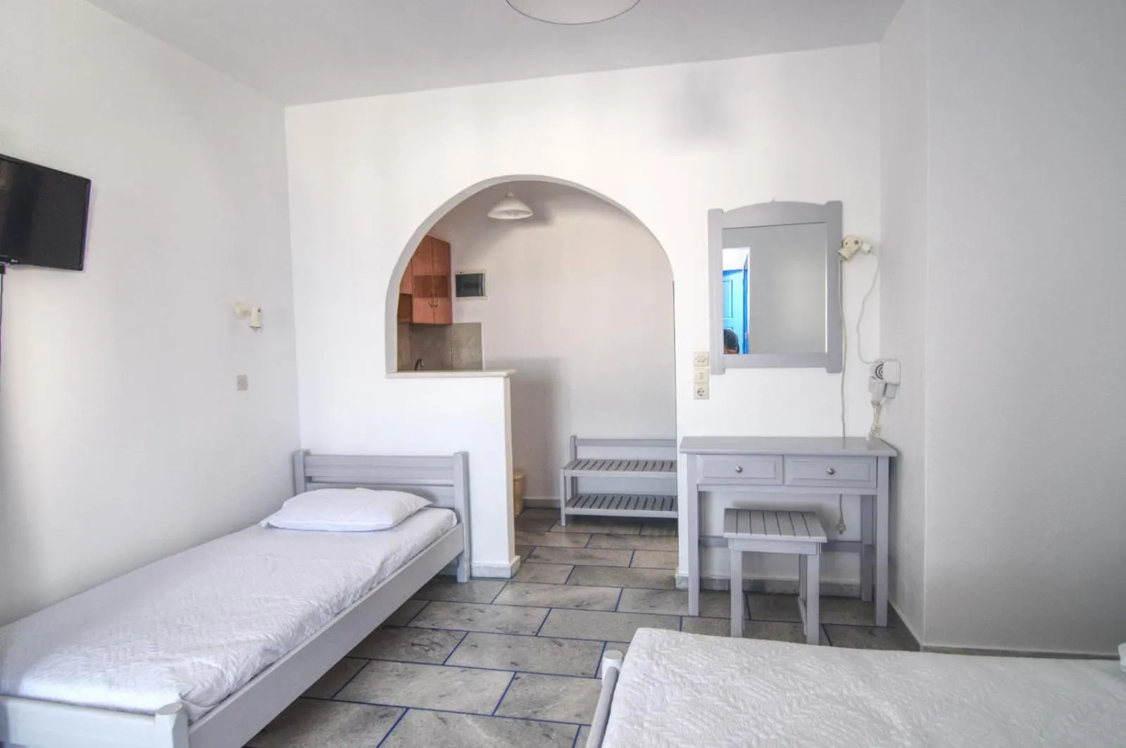 Bedroom, Bed in Sunset