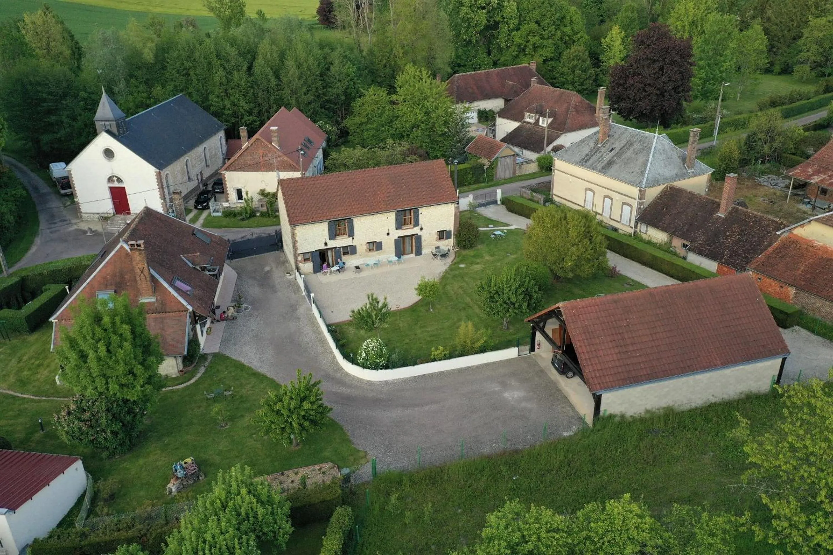 View (from property/room) in Chambres d'hôtes Le Clos Poli