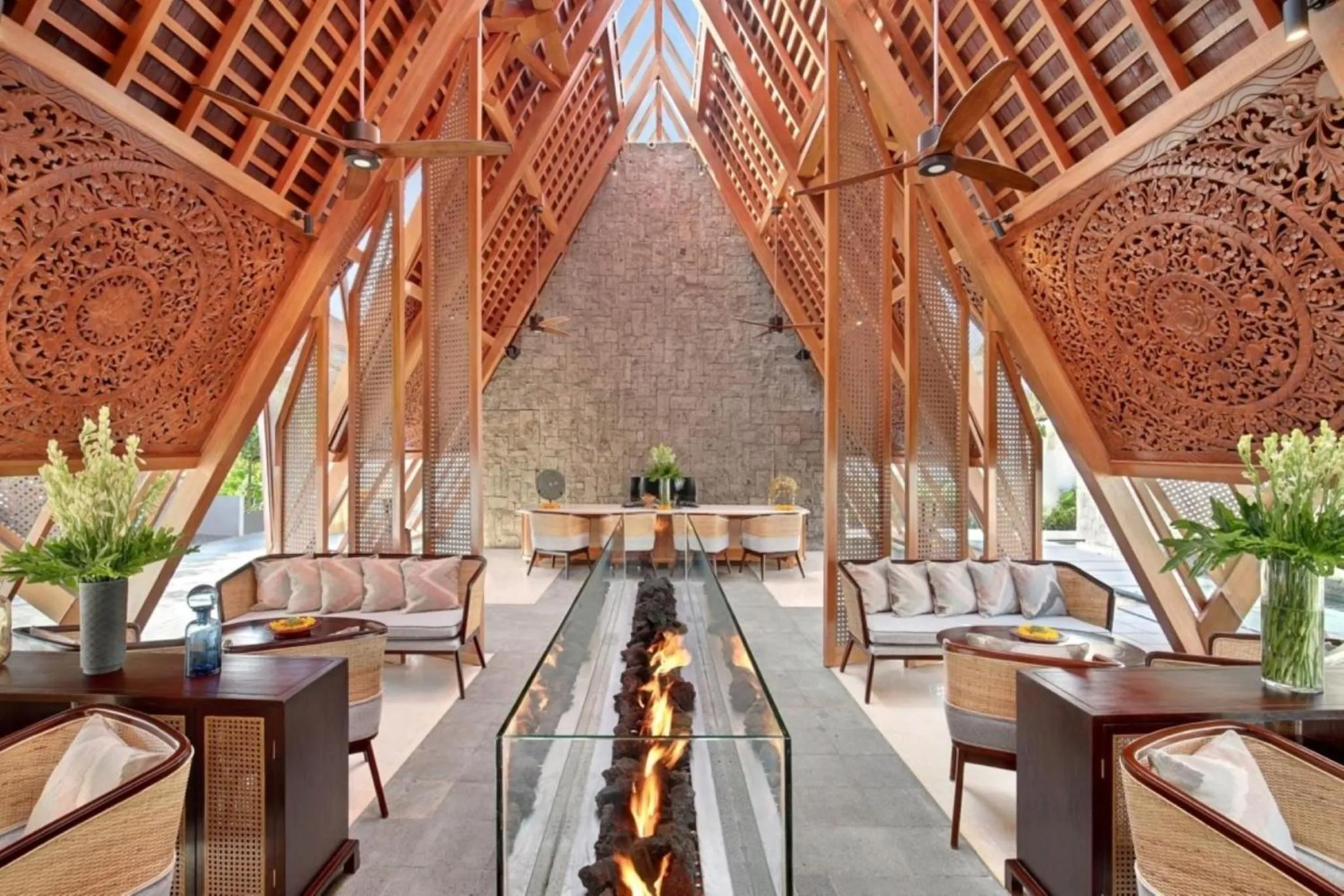 Lobby or reception in Kaamala Resort & Spa Ubud by Ini Vie Hospitality