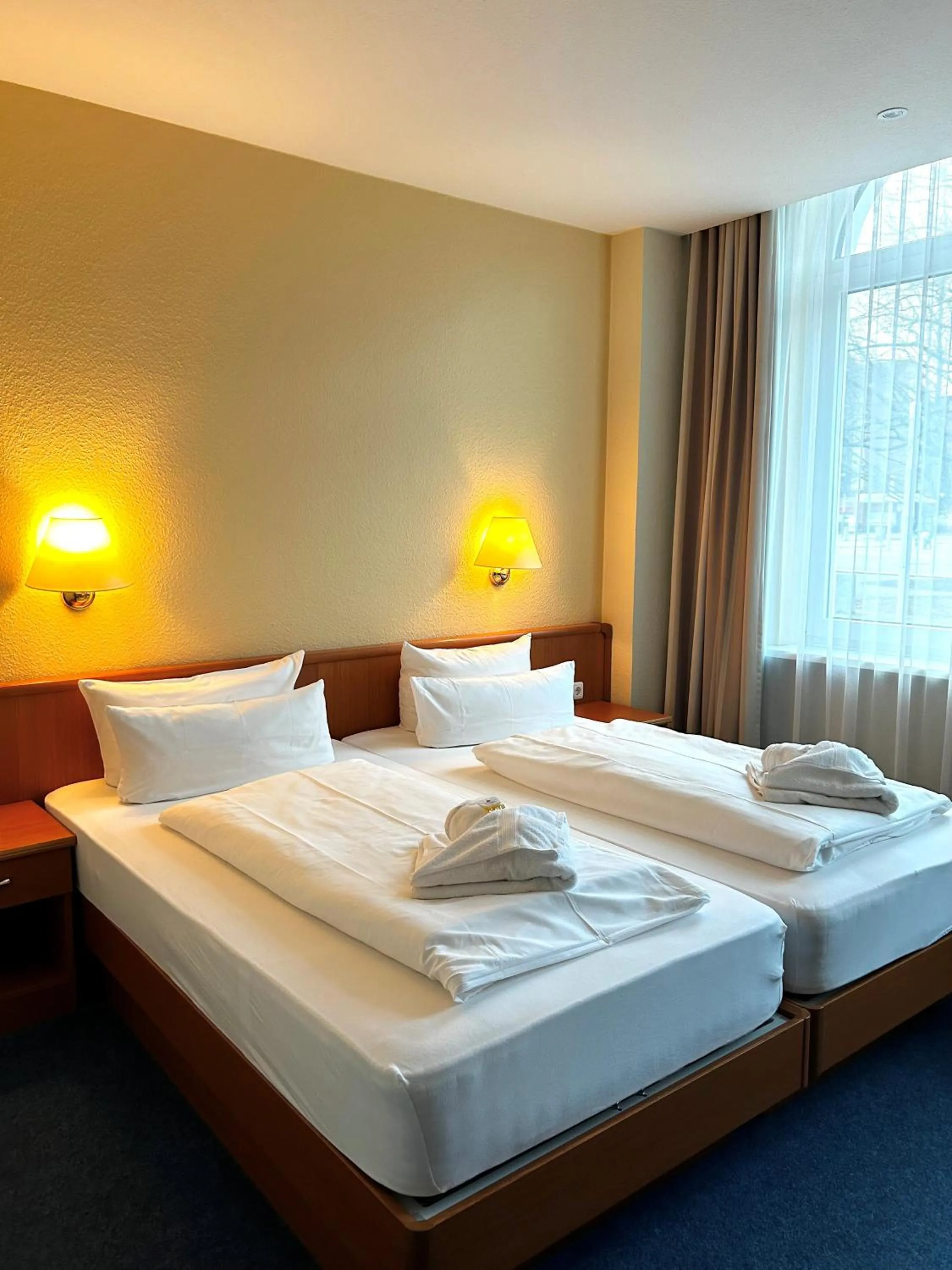 Bed in Sure Hotel by Best Western Wilhelmshaven City