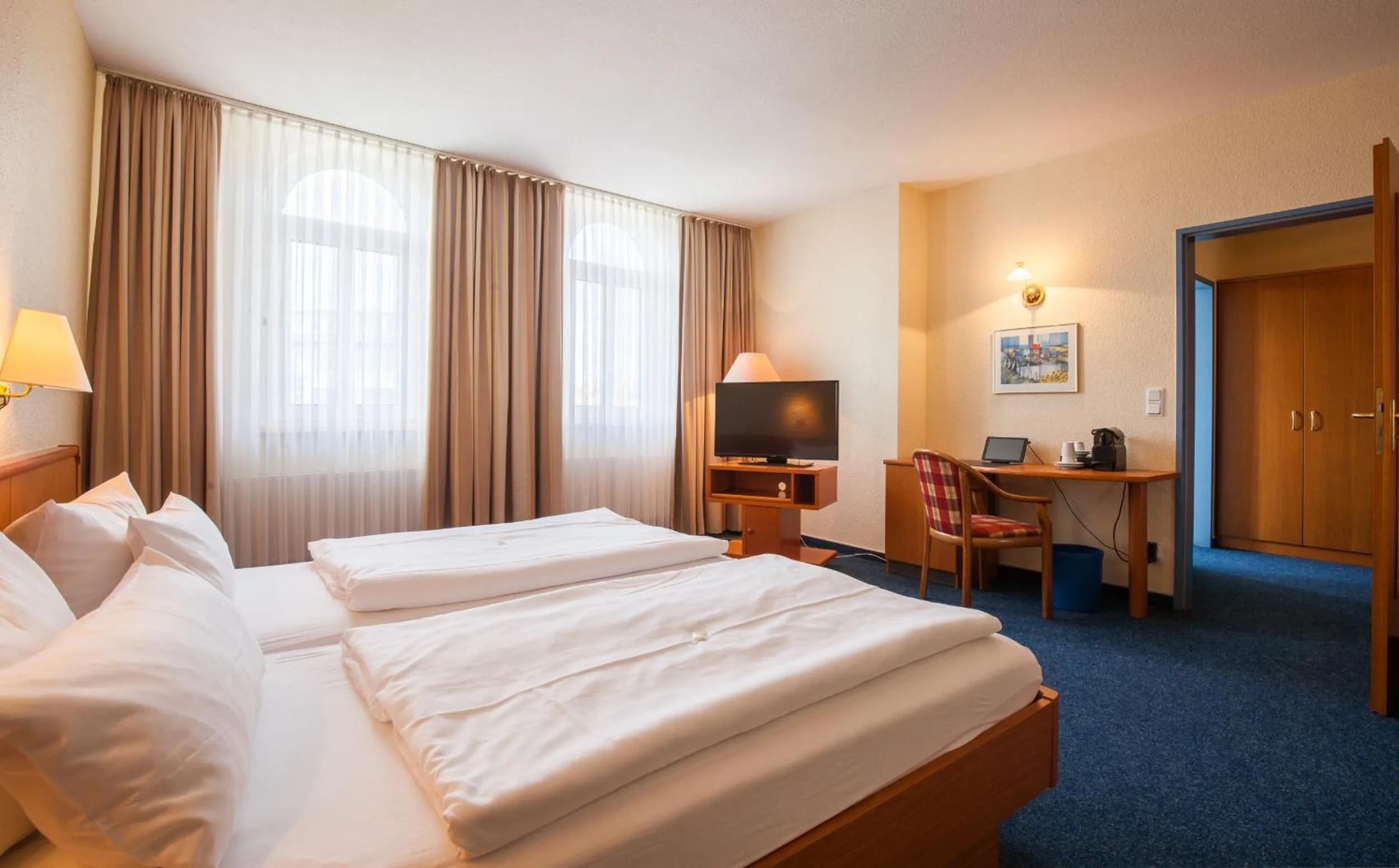 Bedroom, Bed in Sure Hotel by Best Western Wilhelmshaven City