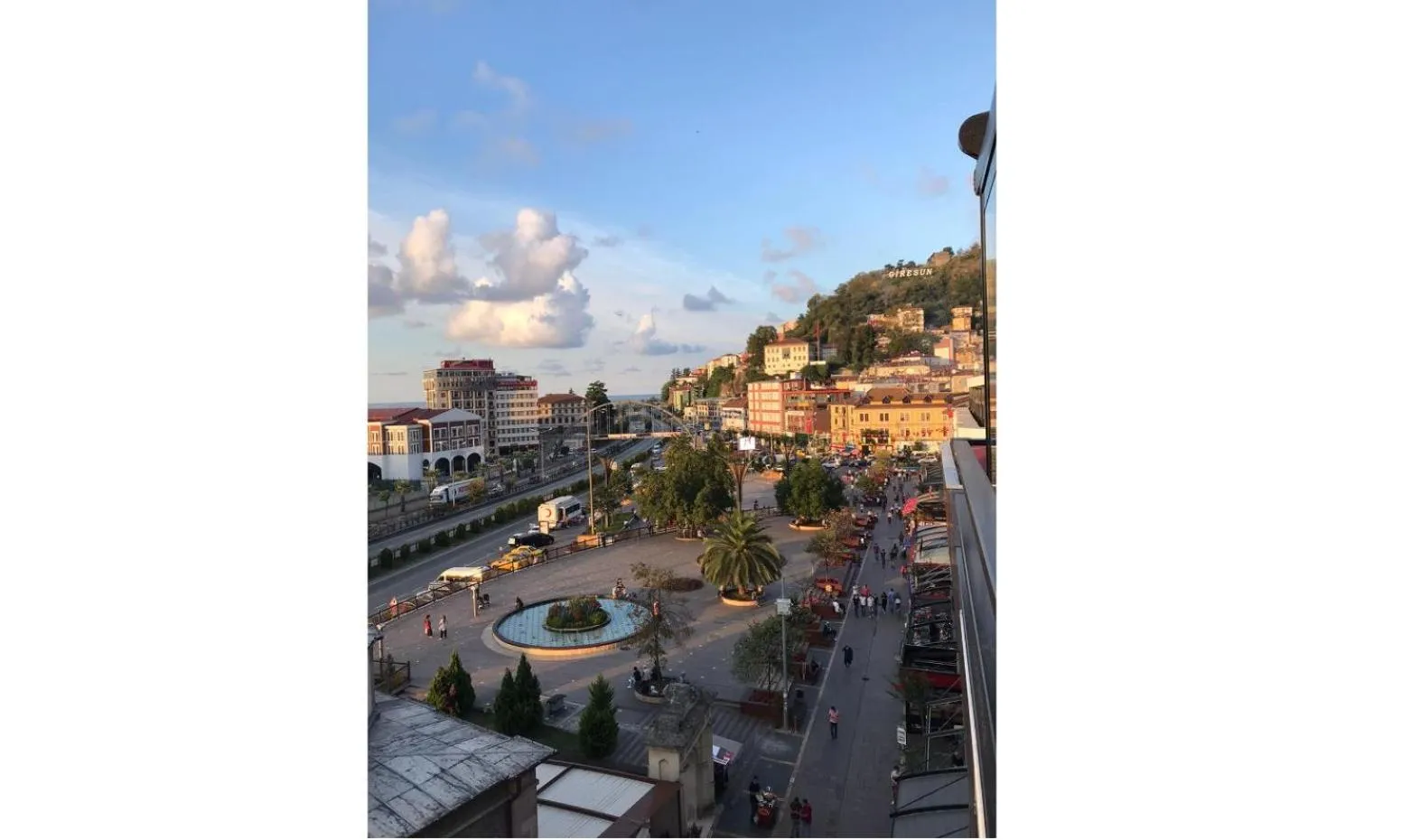City view in Air Boss Giresun City Hotel