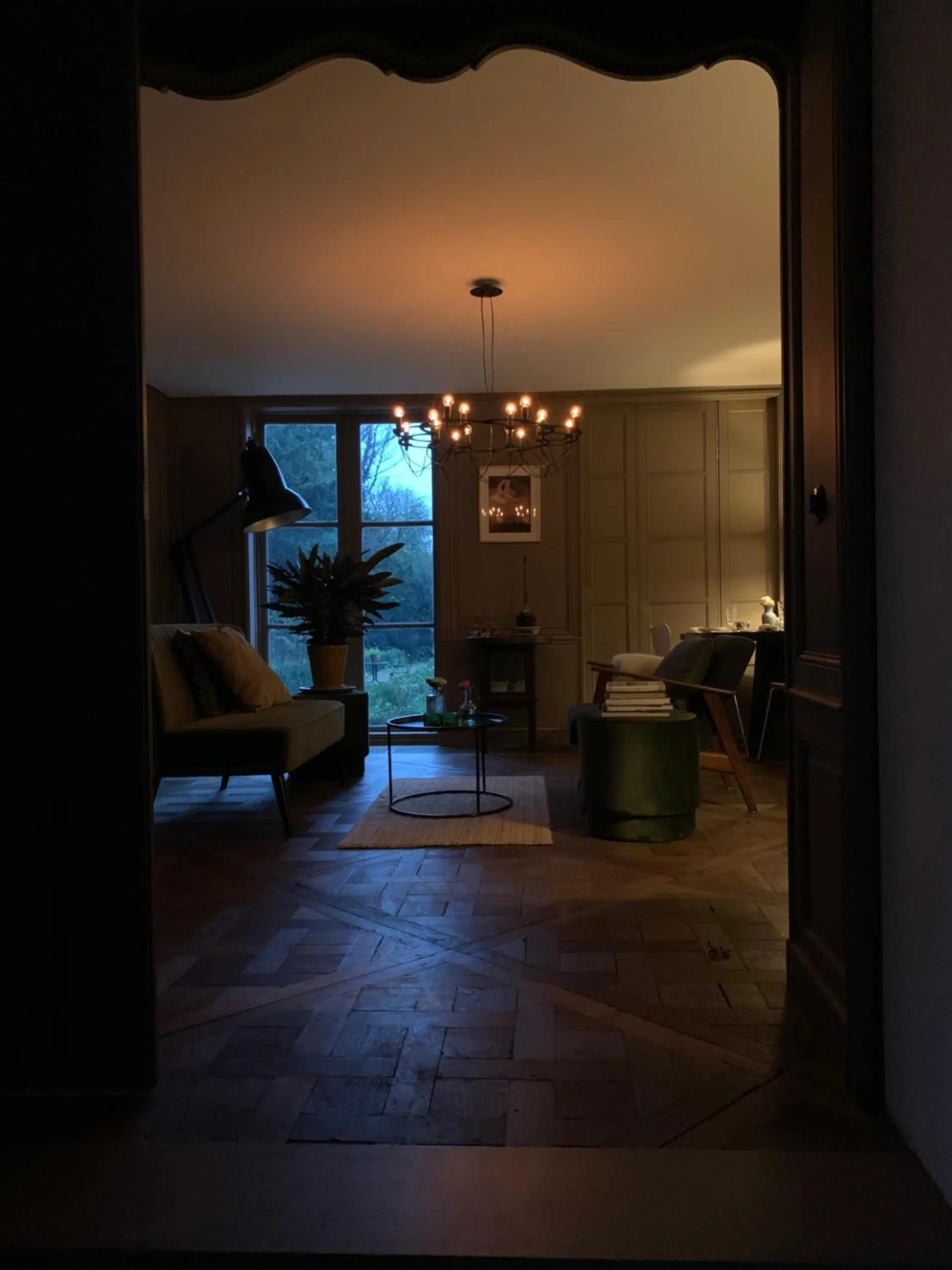 Living room in Elswoutshoek Suites