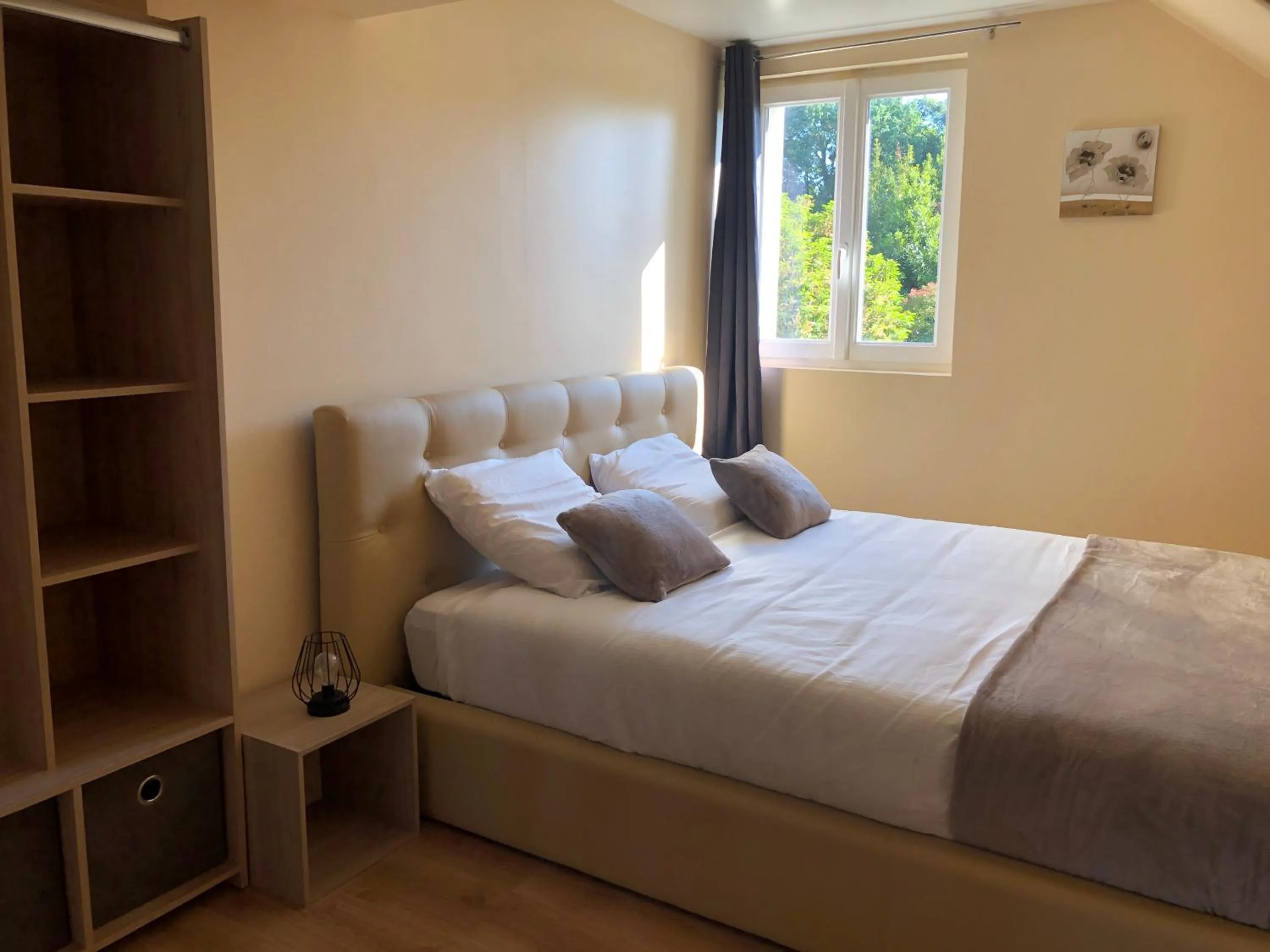 Bed in Le Nid du Franc