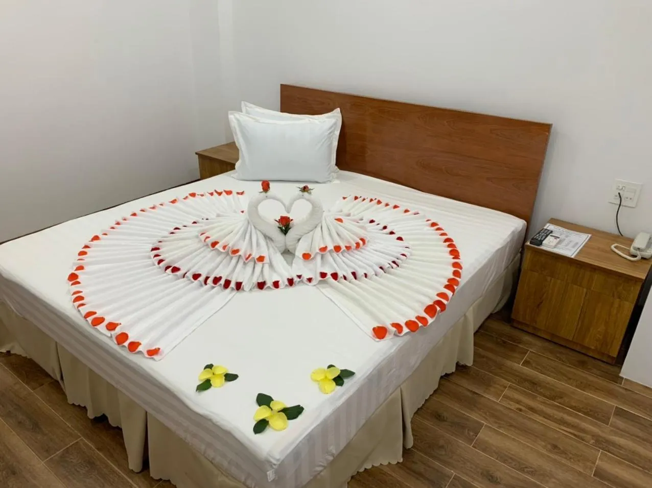 Bed in Hotel Hiệp Thành