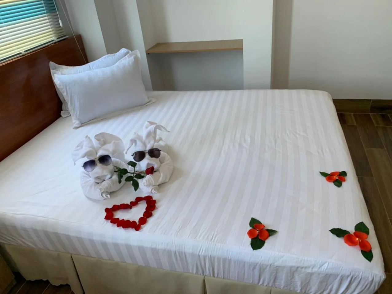 Bed in Hotel Hiệp Thành