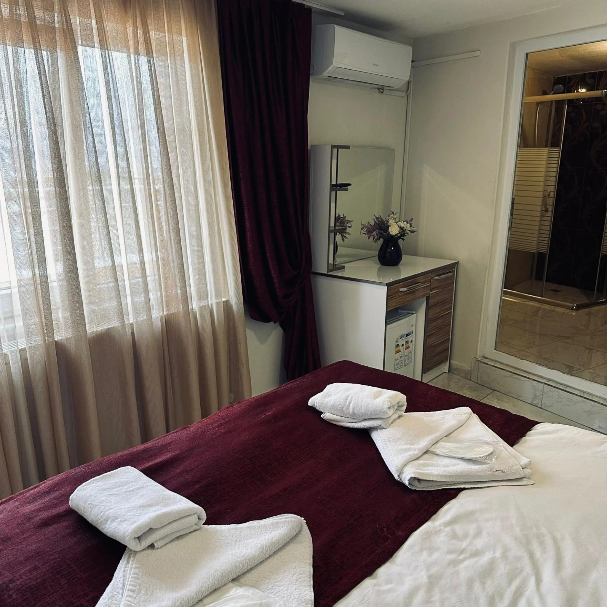 Bed in Bursa Malkoc Hotel