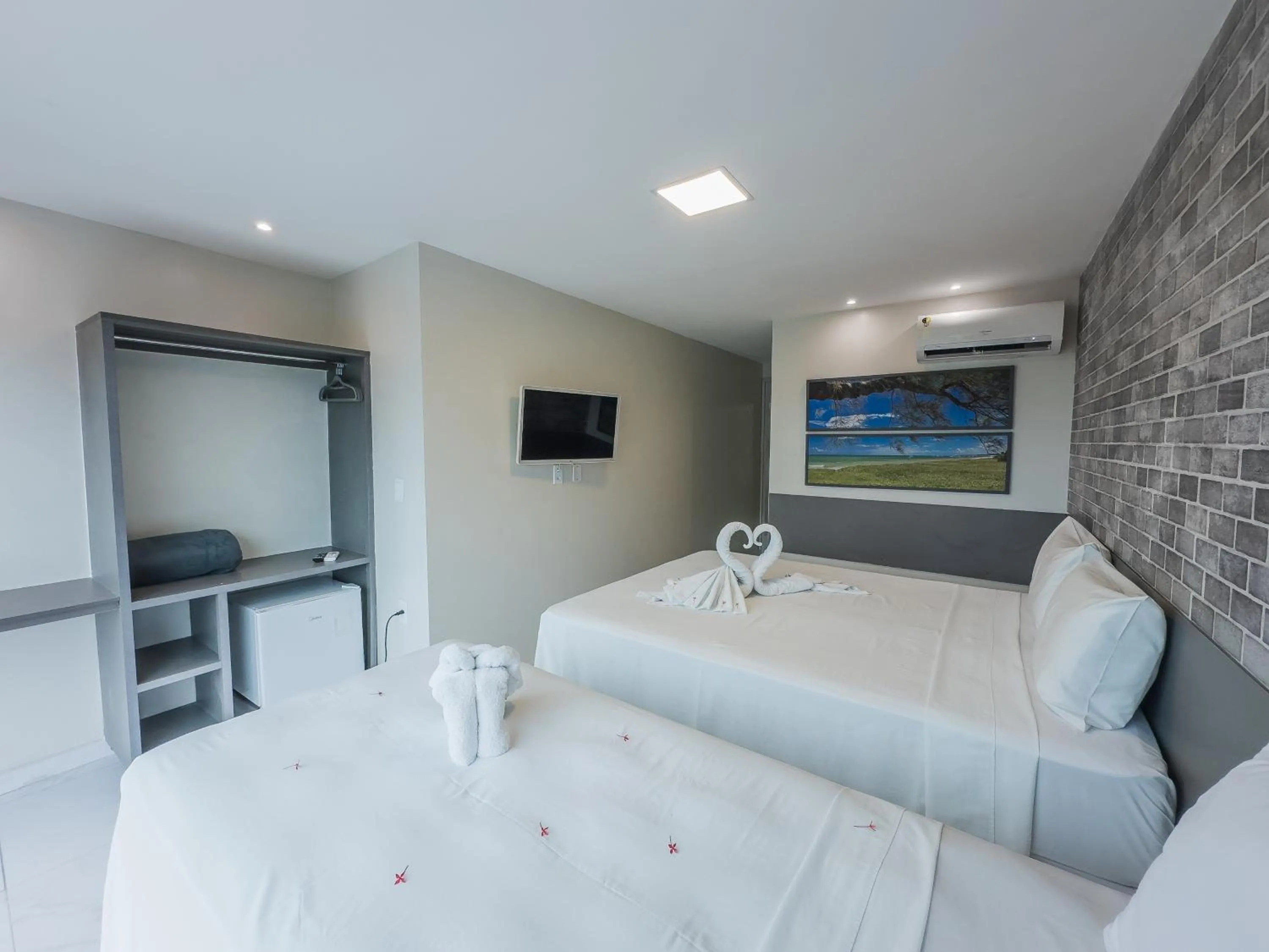 Bed in Pousada da Orla