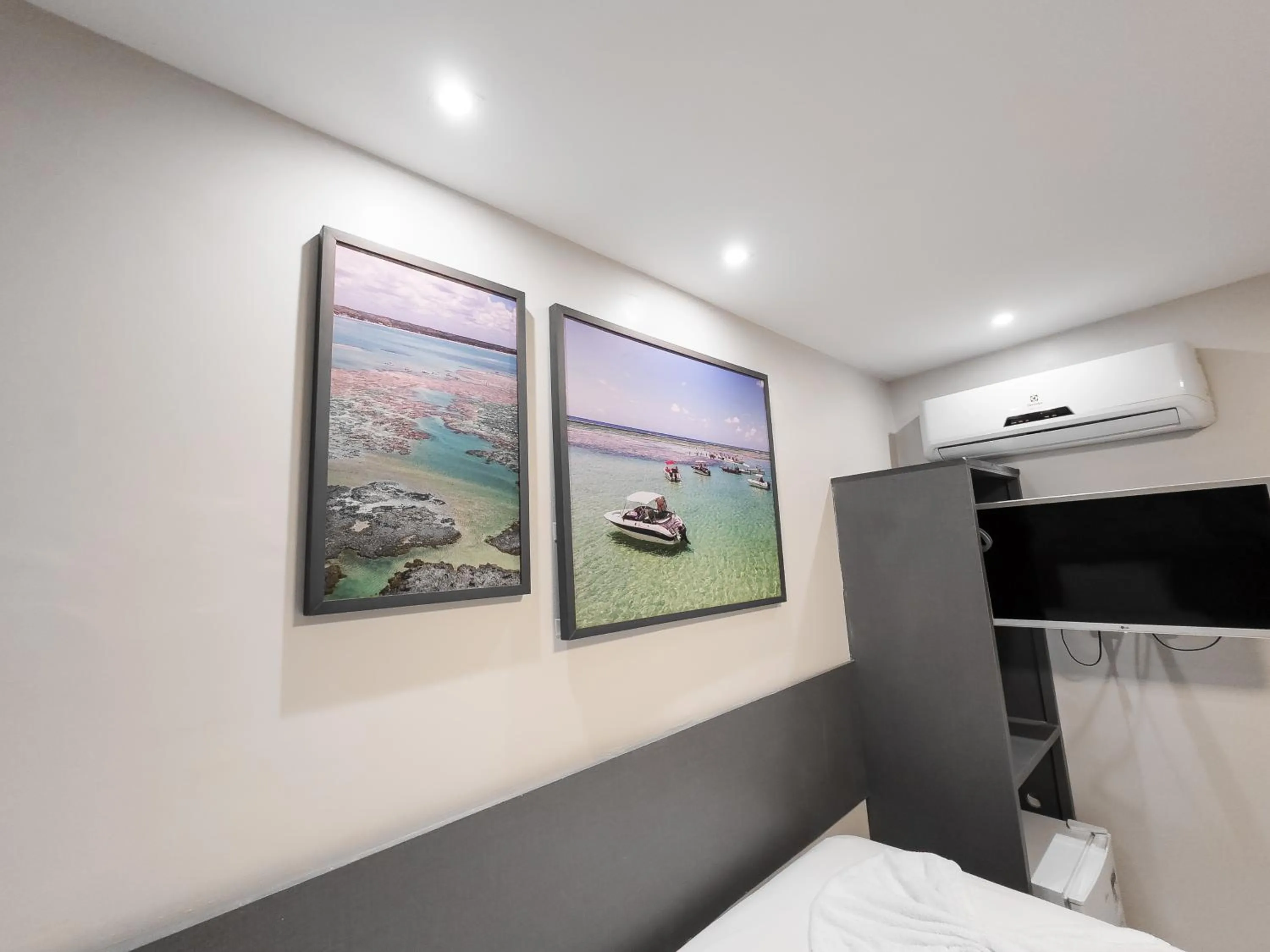 Bed in Pousada da Orla