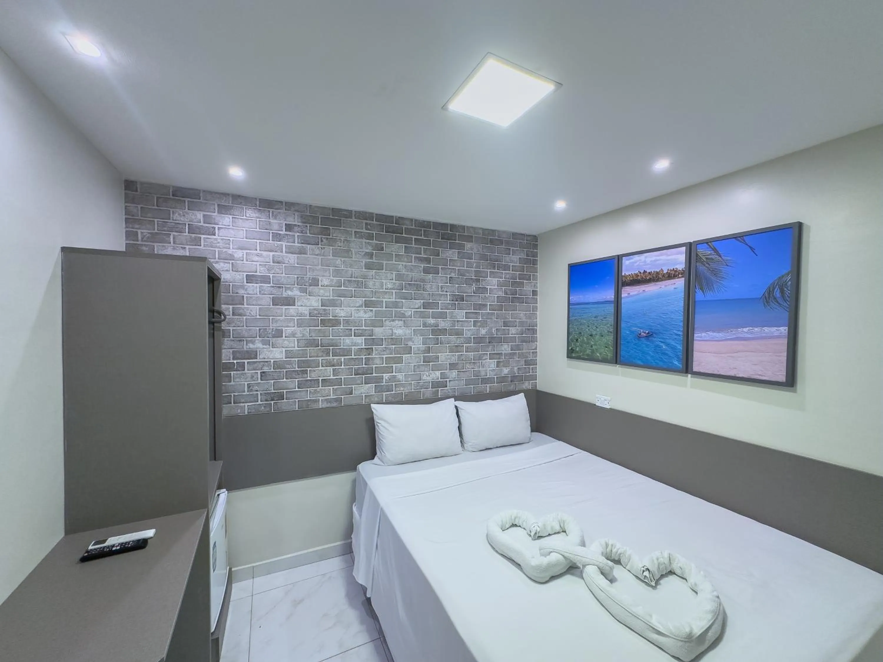 Bed in Pousada da Orla