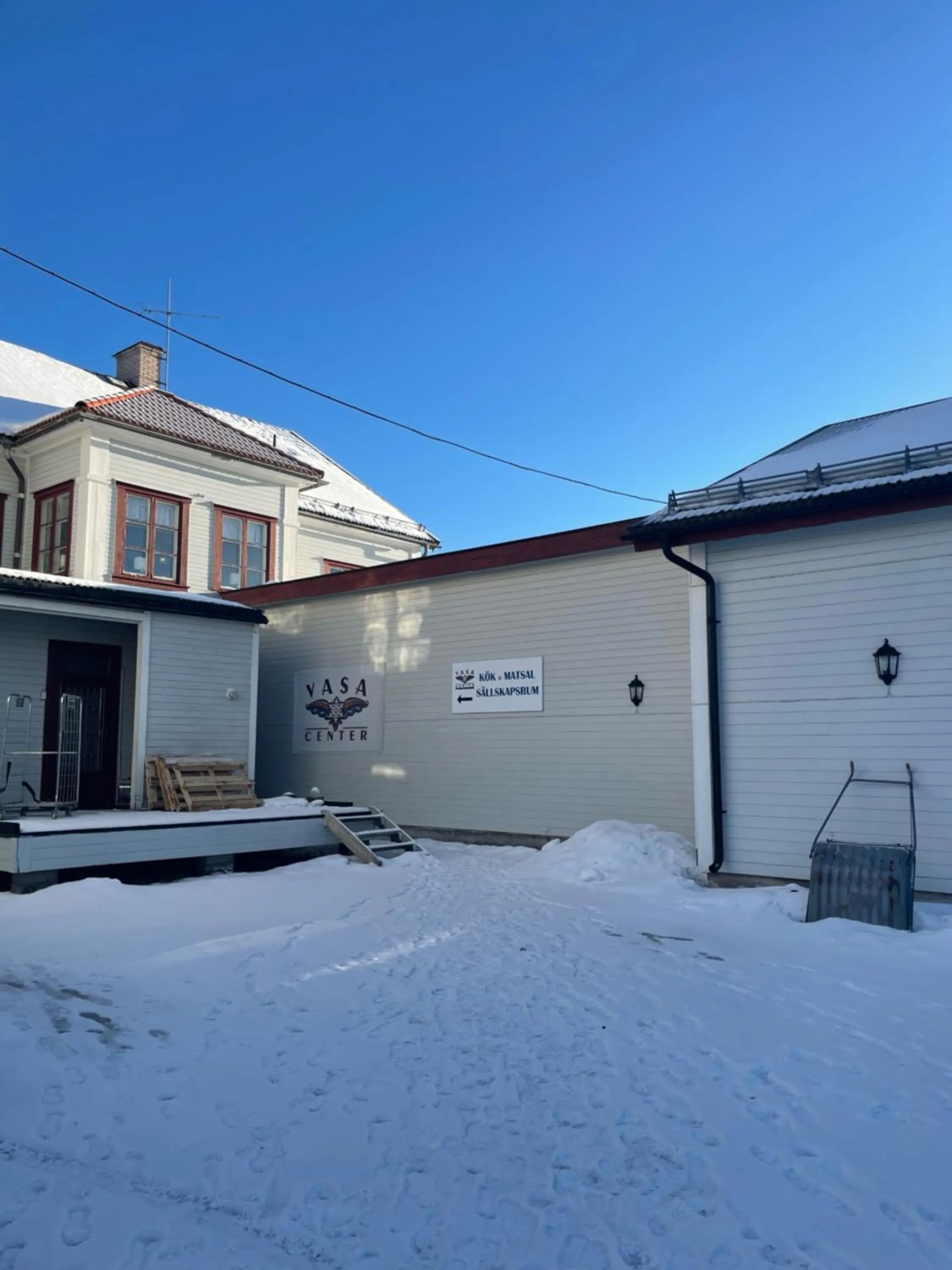 Property building in Vasacenter B&B