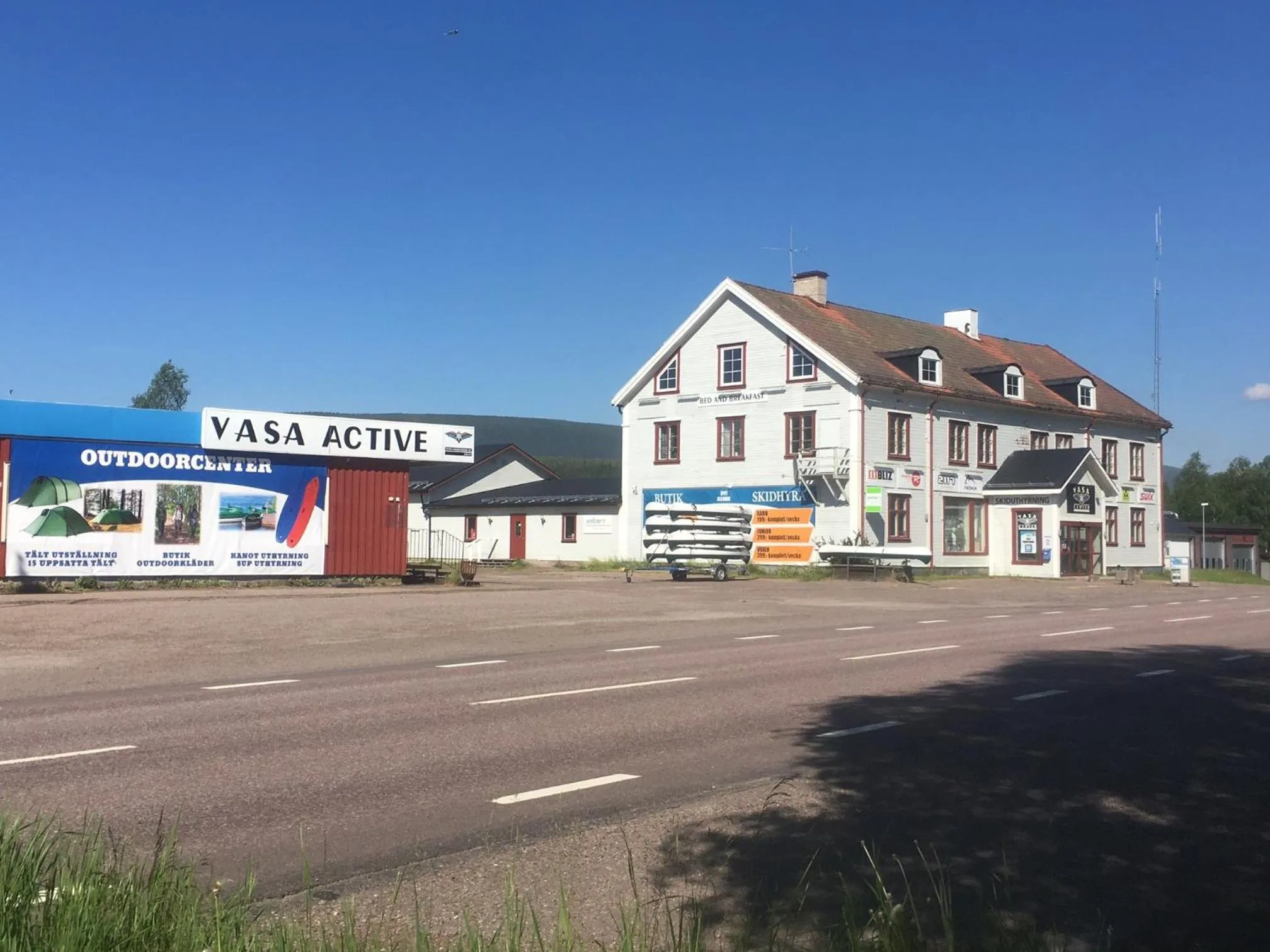 Property building in Vasacenter B&B