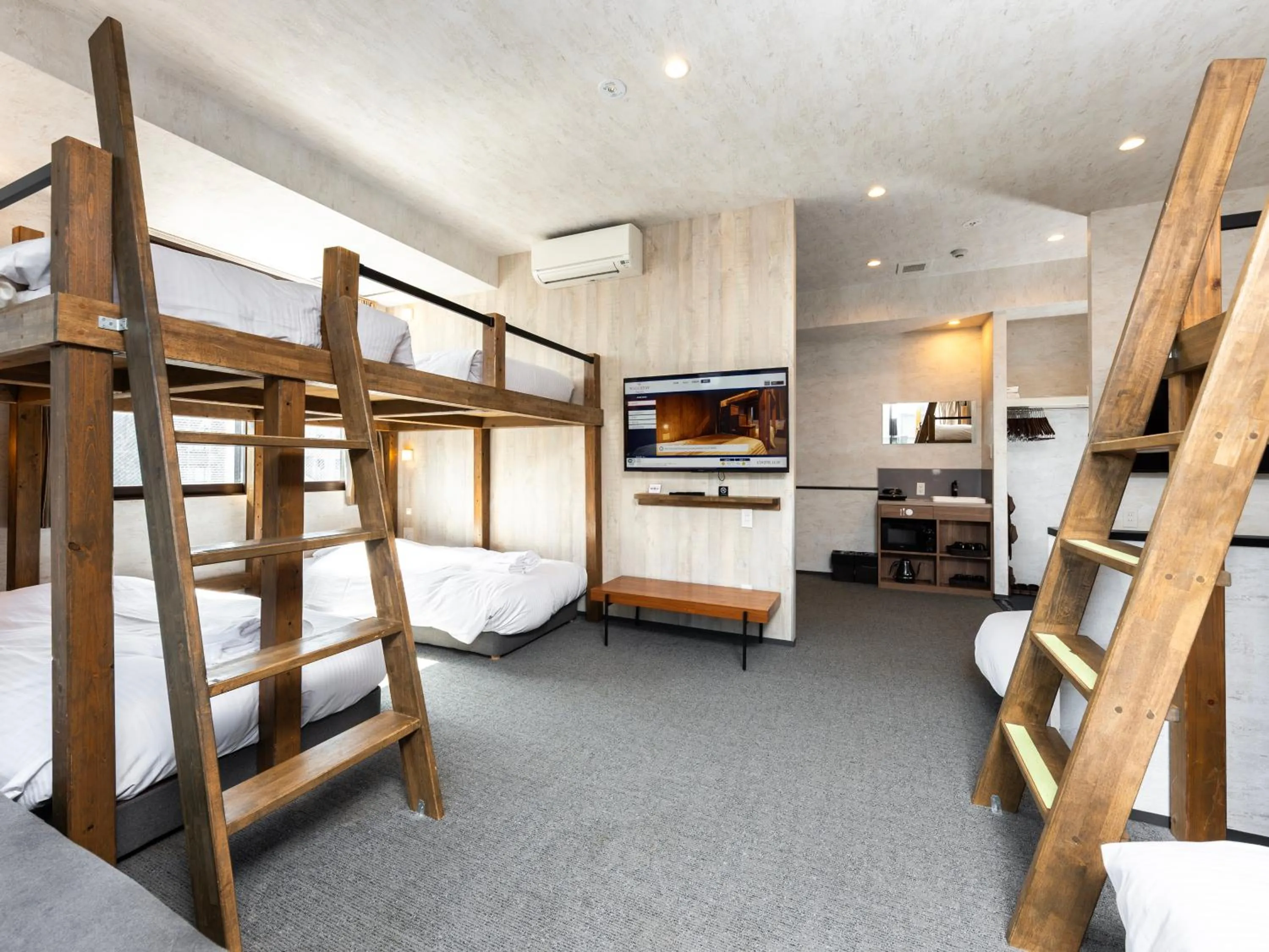 Bed in WELLSTAY Namba