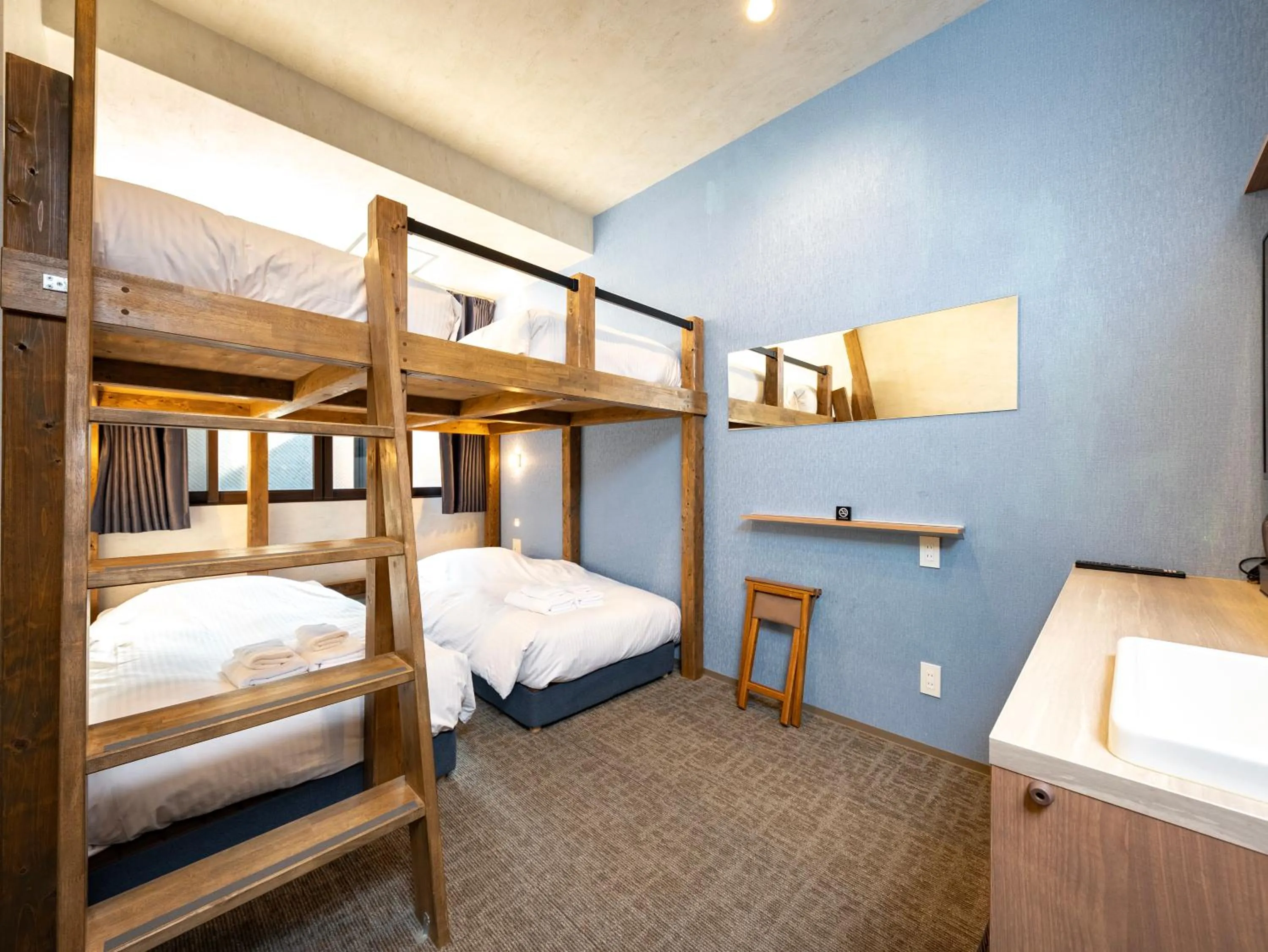 Bed in WELLSTAY Namba