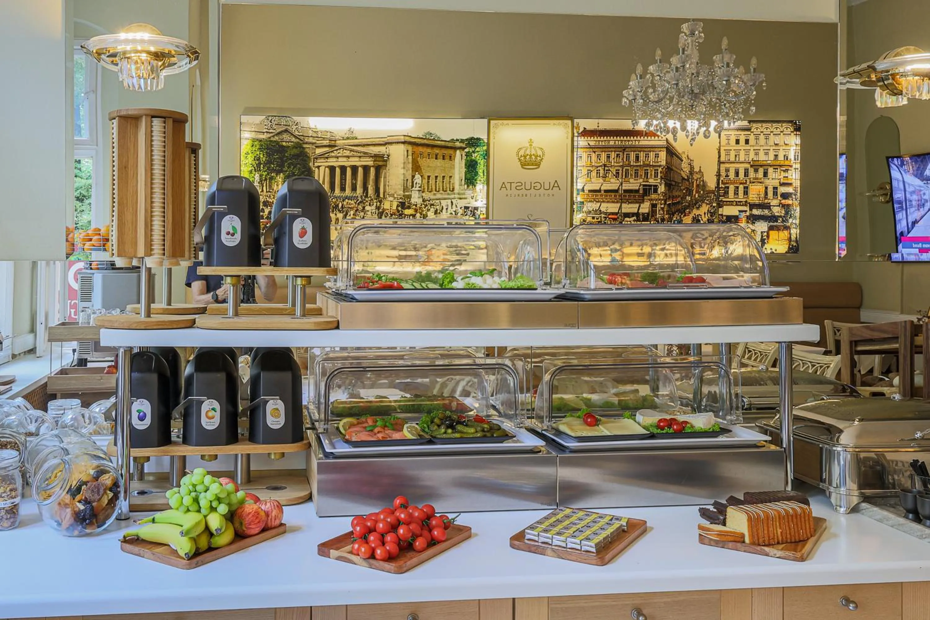 Buffet breakfast in Hotel Augusta Am Kurfürstendamm