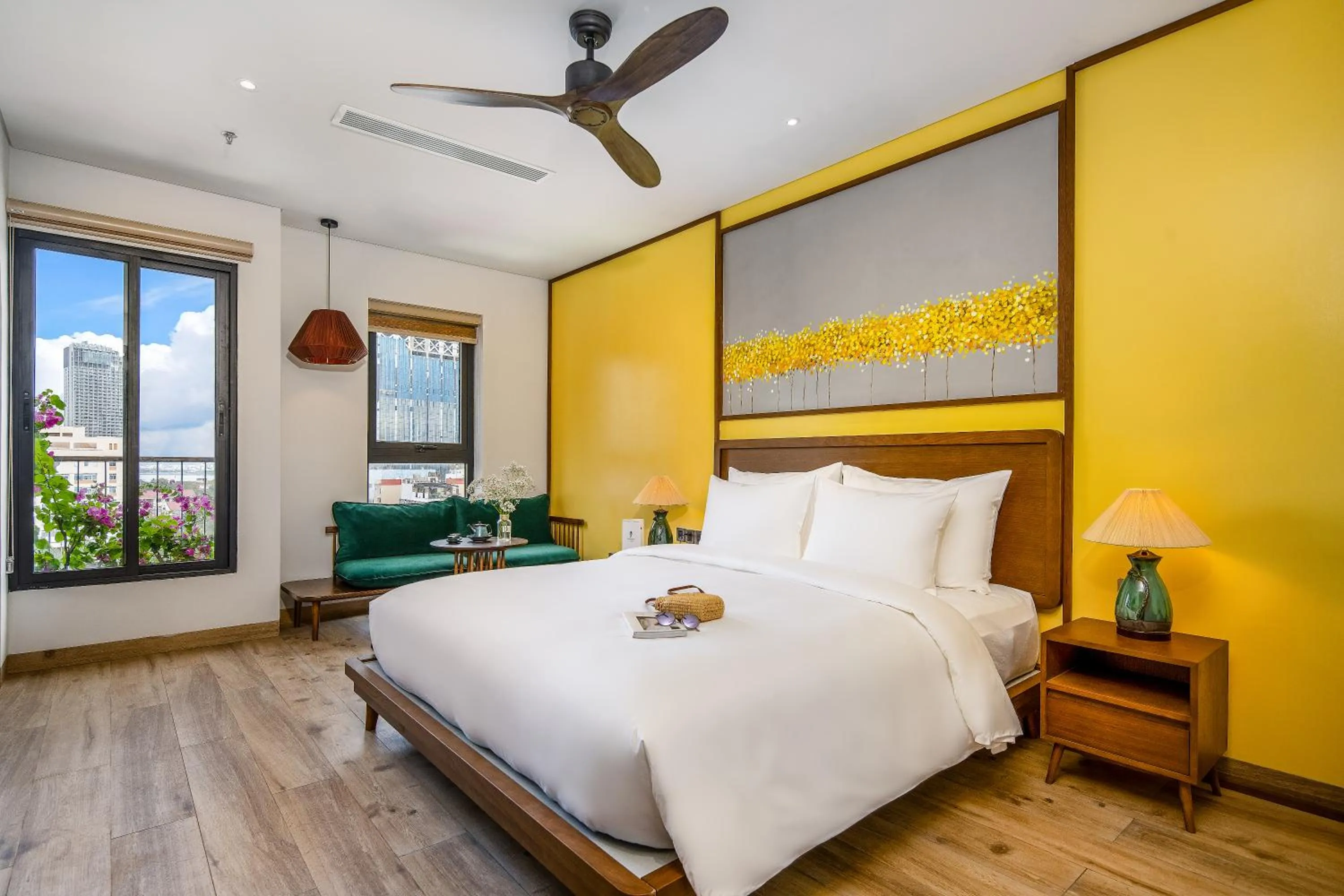 Bed in Seahorse Tropical Da Nang Hotel by Haviland