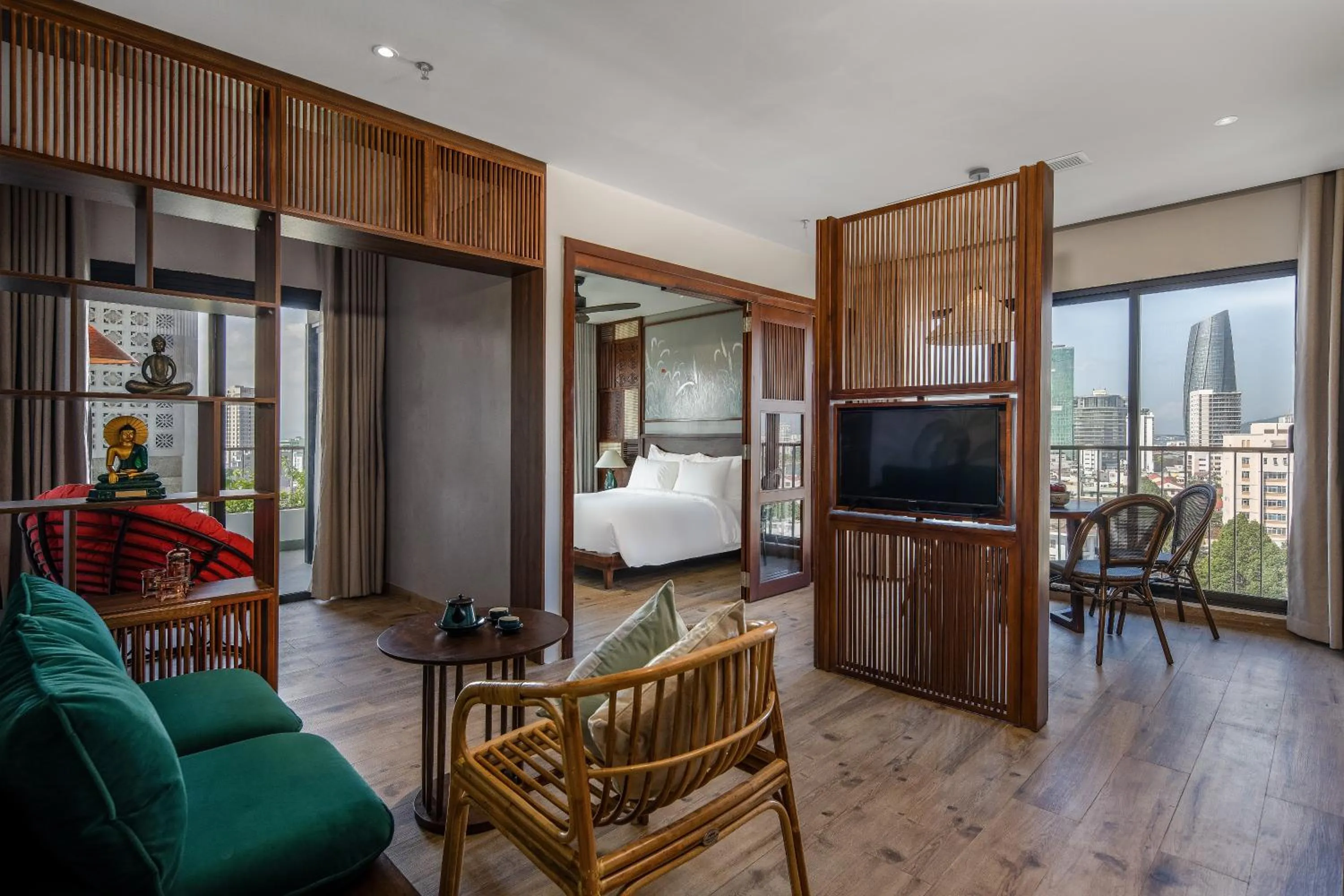 Property building, Bed in Seahorse Tropical Da Nang Hotel by Haviland