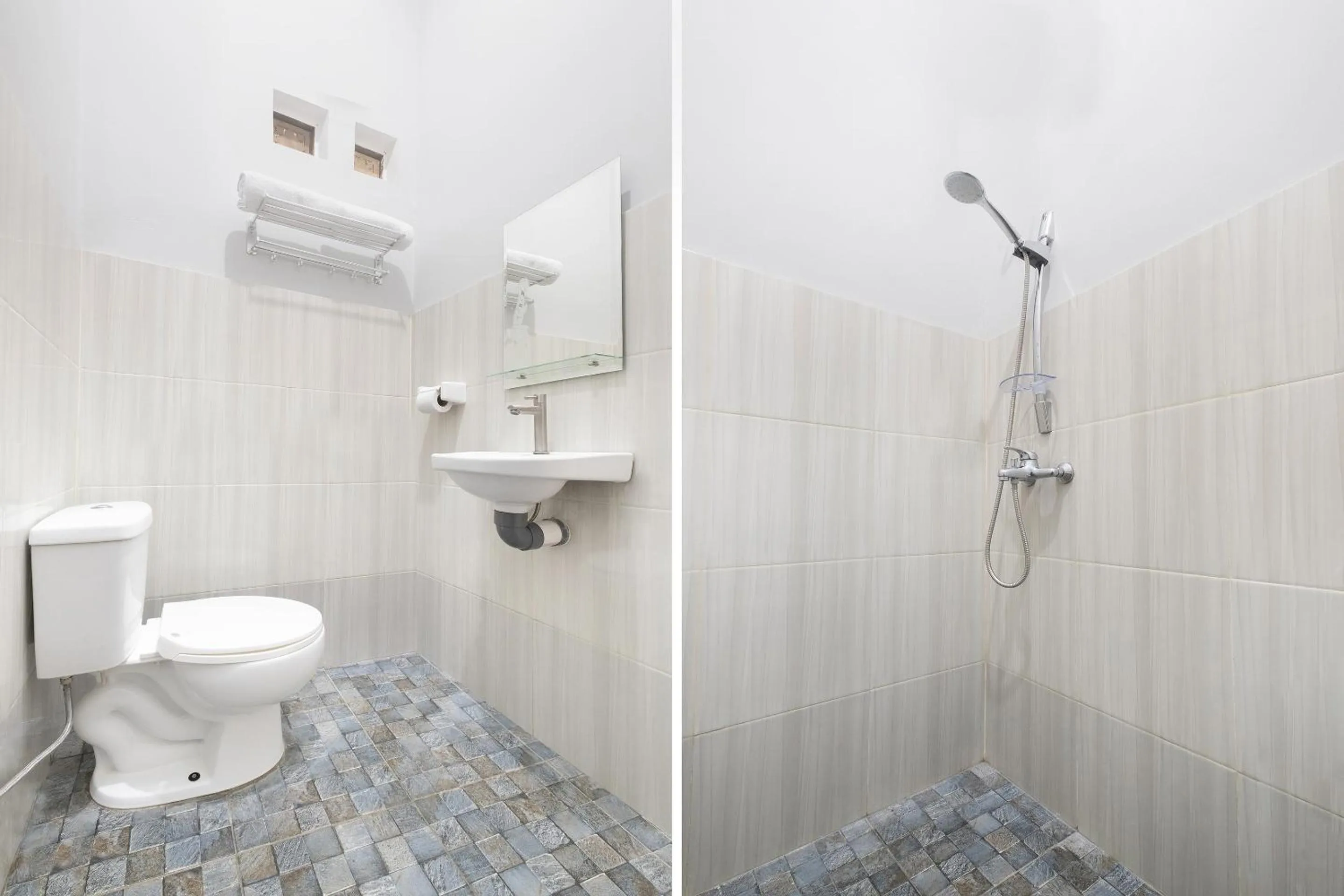 Bathroom in Hotel O Nareswari Guest House Syariah