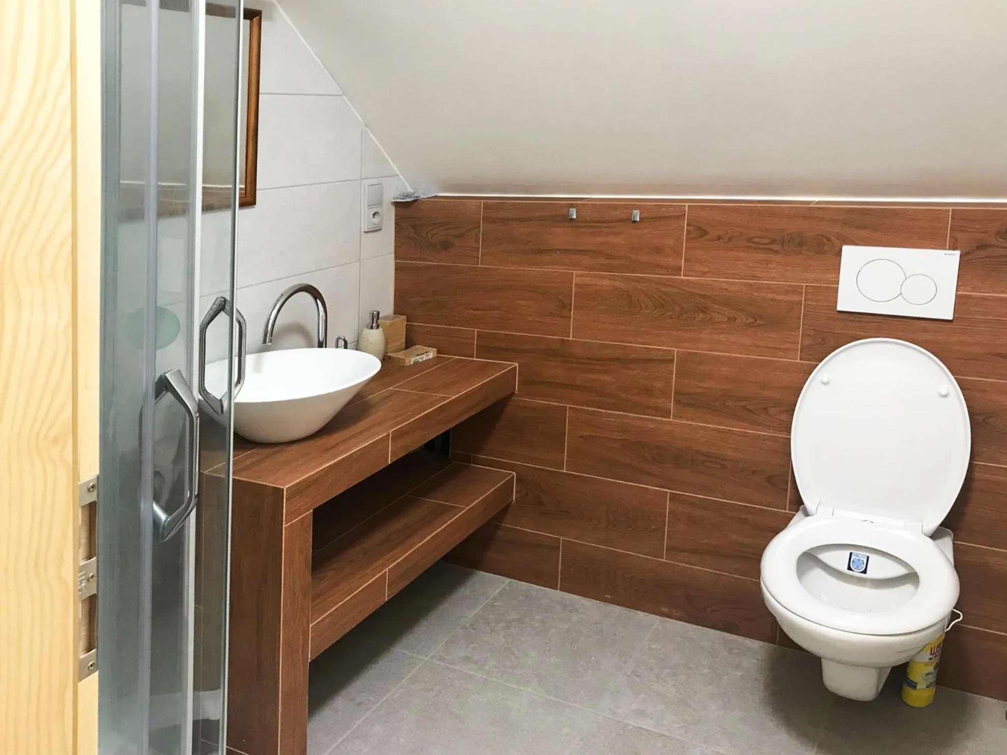 Toilet in Penzion Kvilda - Luční