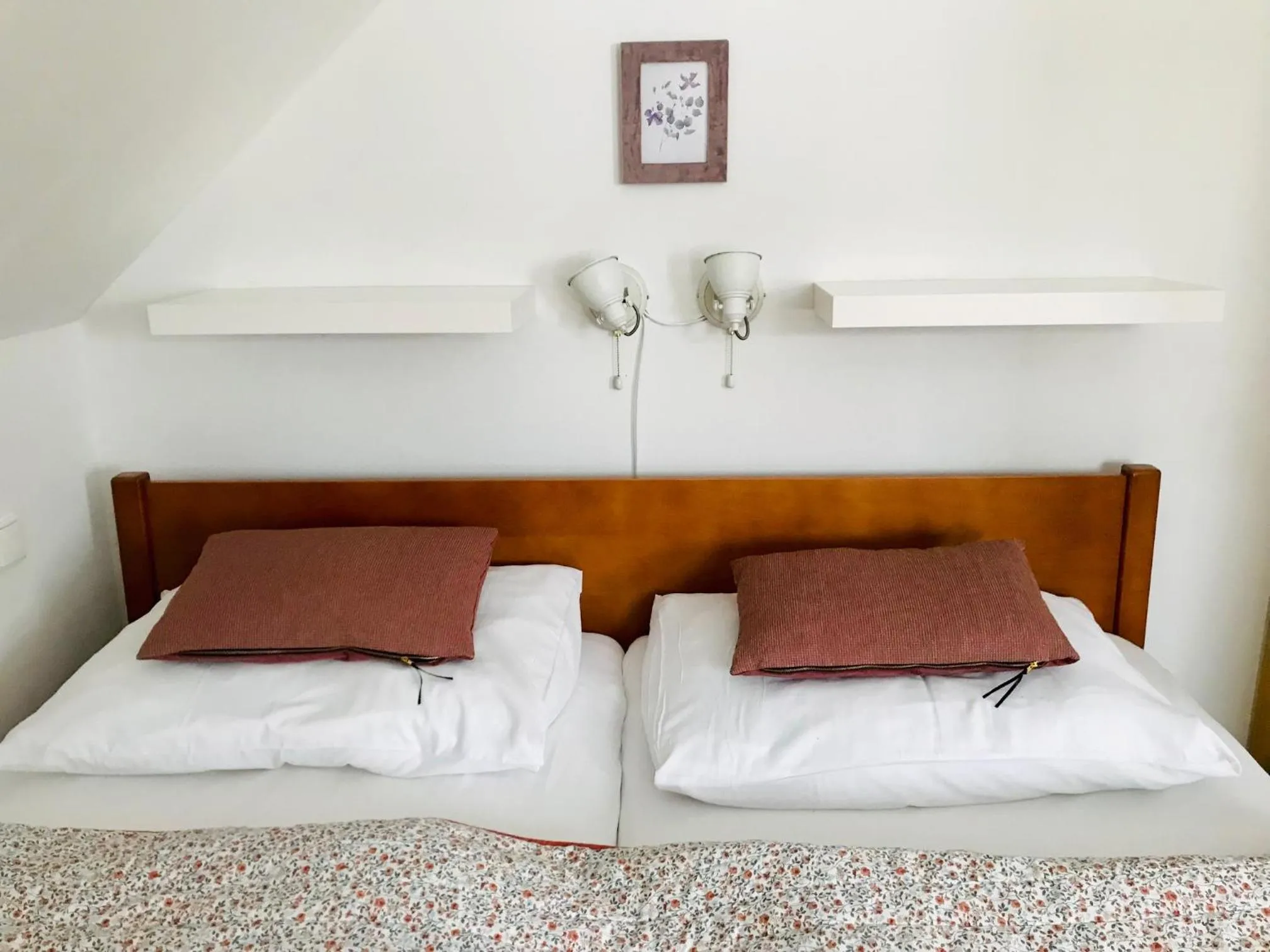 Bedroom, Bed in Penzion Kvilda - Luční