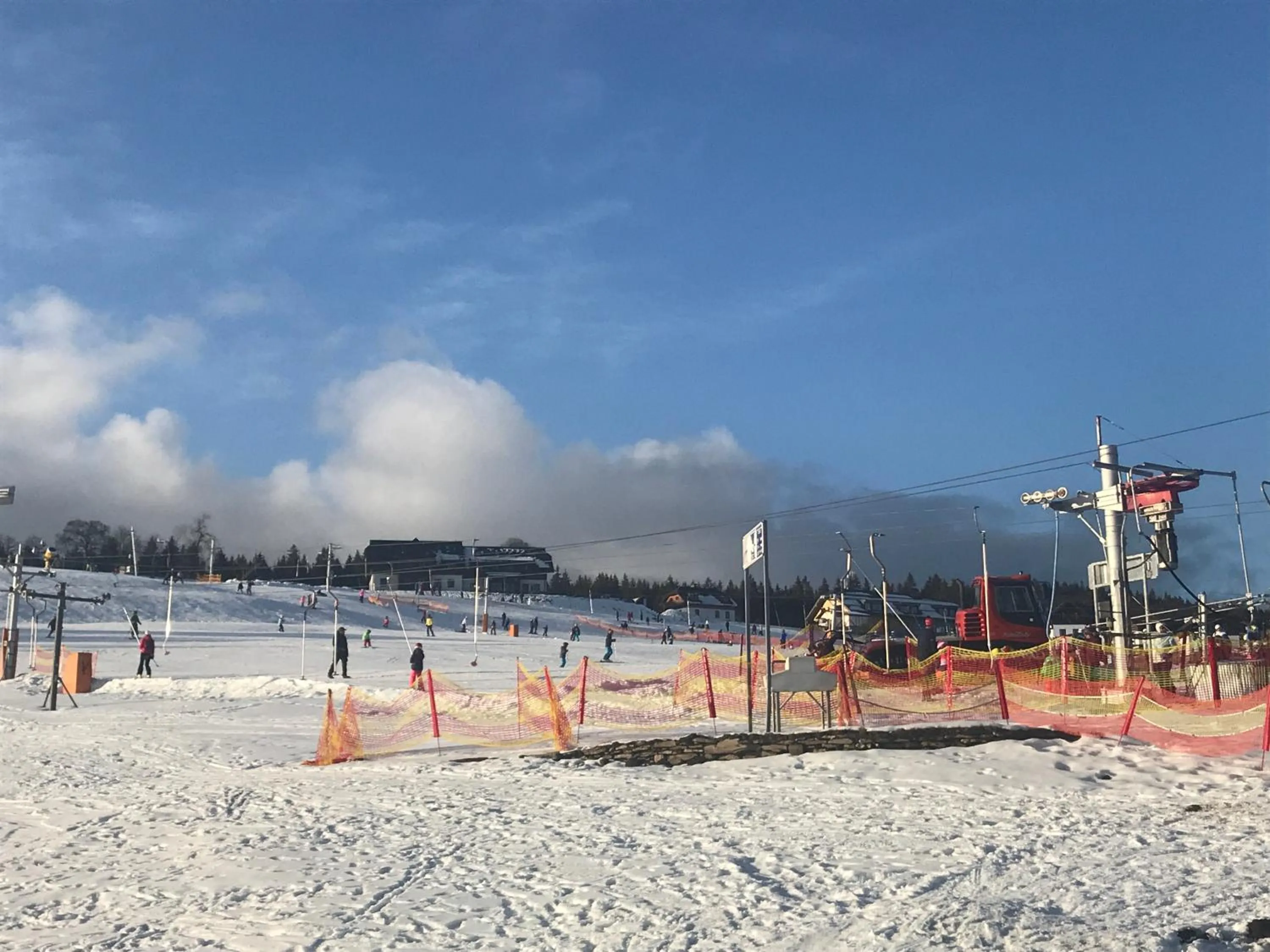 Skiing in Penzion Kvilda - Luční